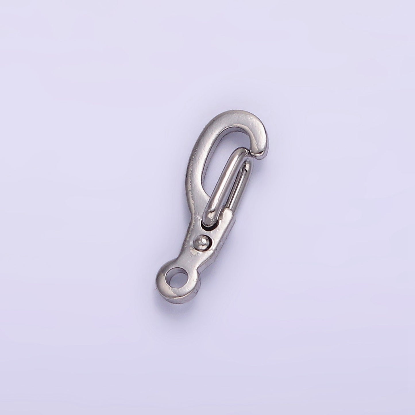 Gold Trigger Clasp Mini Silver Lobster Clasp 14mm Snap Hook Keychain Clip Z801