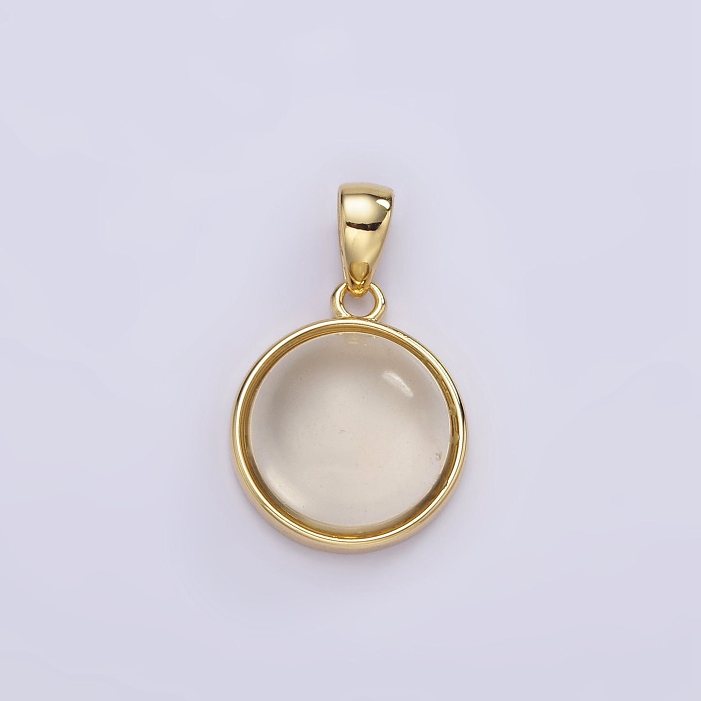 Gemstone Pendant Necklace Rose Quartz, Amethyst, Labradorite Green Jade Bezel Cut Dainty Birthstone Jewelry AA062