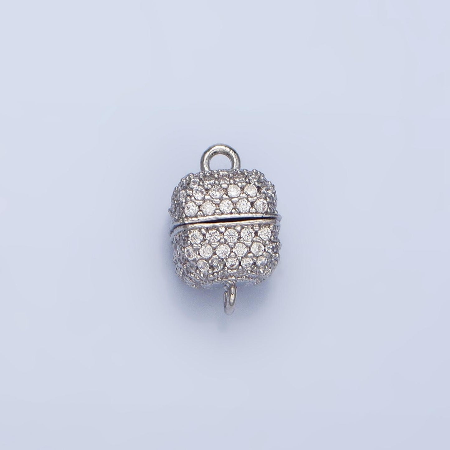 Gold Cube Magnetic Jewelry Clasp Gold Micro Pave Clasp Dainty Square Style Clasp for Jewelry Making Findings Z895