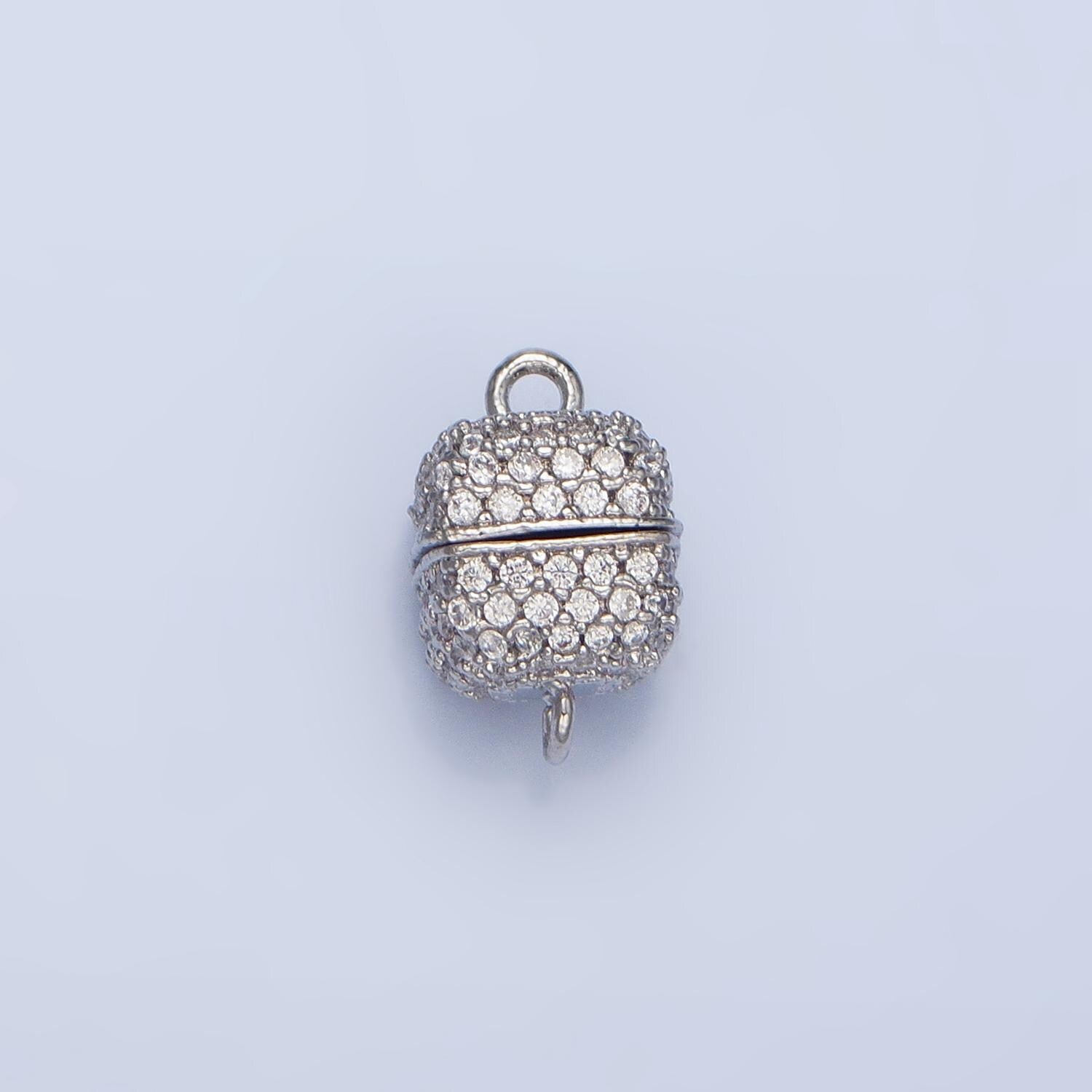 Gold Cube Magnetic Jewelry Clasp Gold Micro Pave Clasp Dainty Square Style Clasp for Jewelry Making Findings Z895