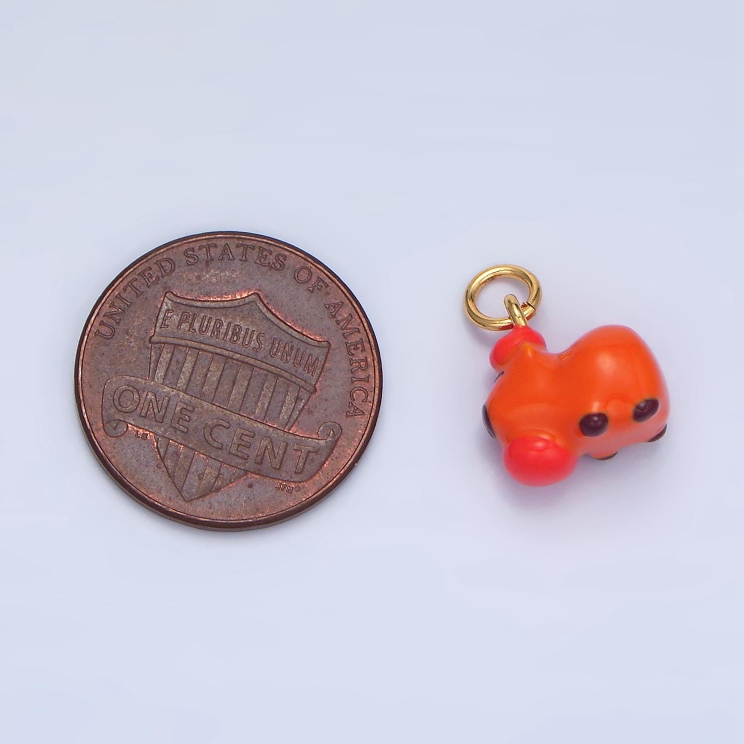 Cute Drinking Capybara Charms Glass Animal Pendant DIY Jewelry Making Supply for Bracelet Necklace Earring Key Chain Tumbler Charm X579