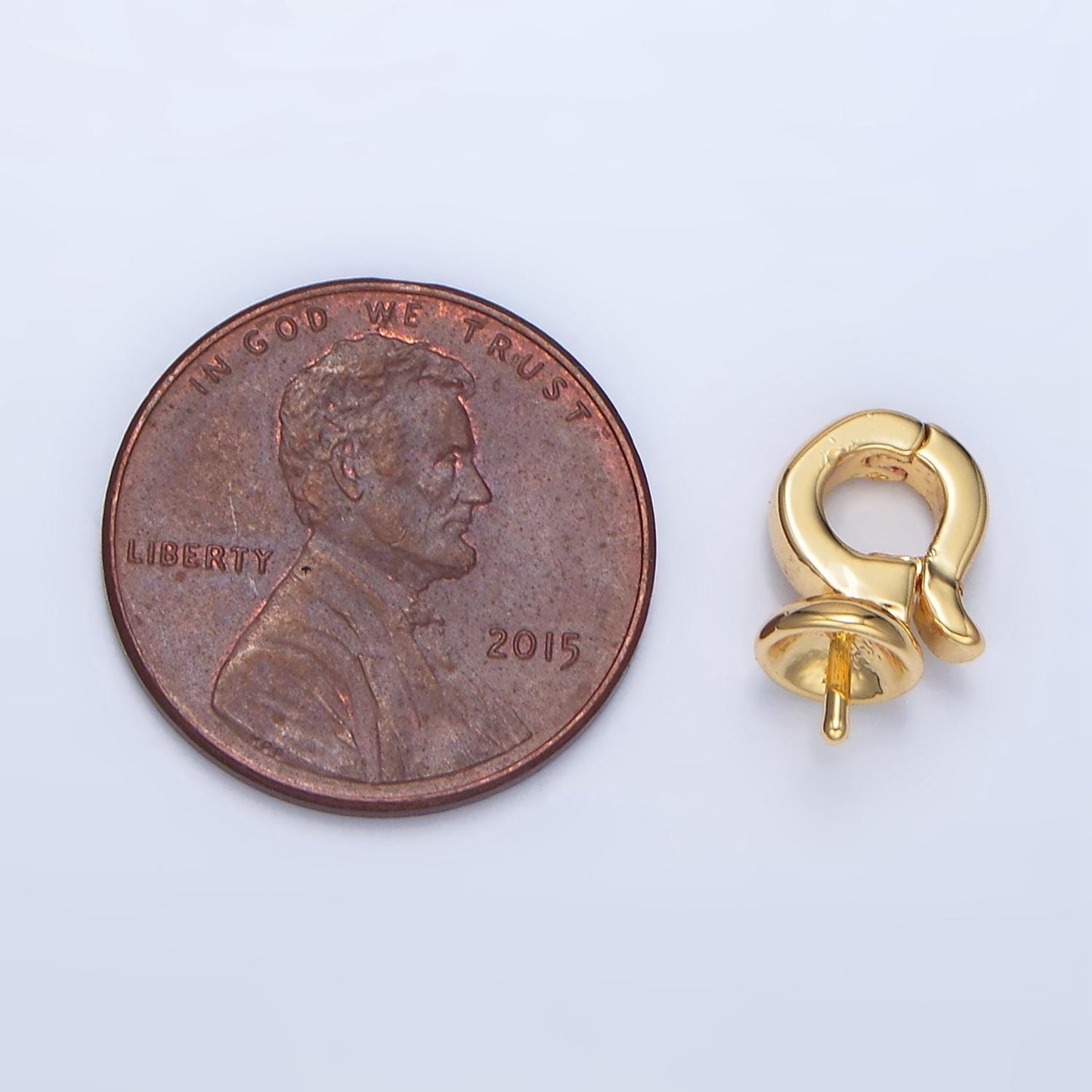 Snap Latch Drill Needle 24K Gold Filled Finding | Z-791