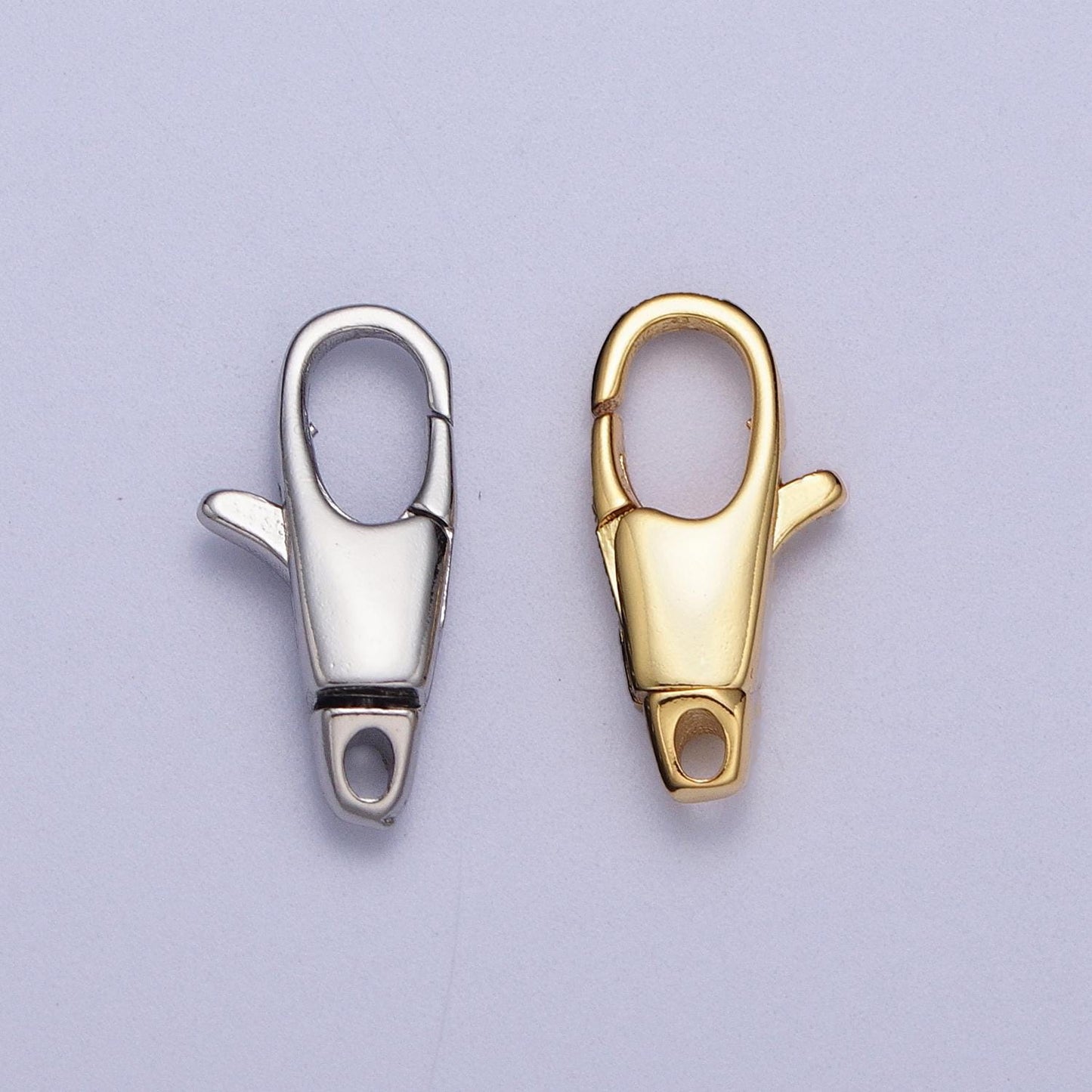 24K Gold Filled Oval Lobster Clasp Trigger Clasp – Lobster Claw for Jewelry Making Supplies | Z-192