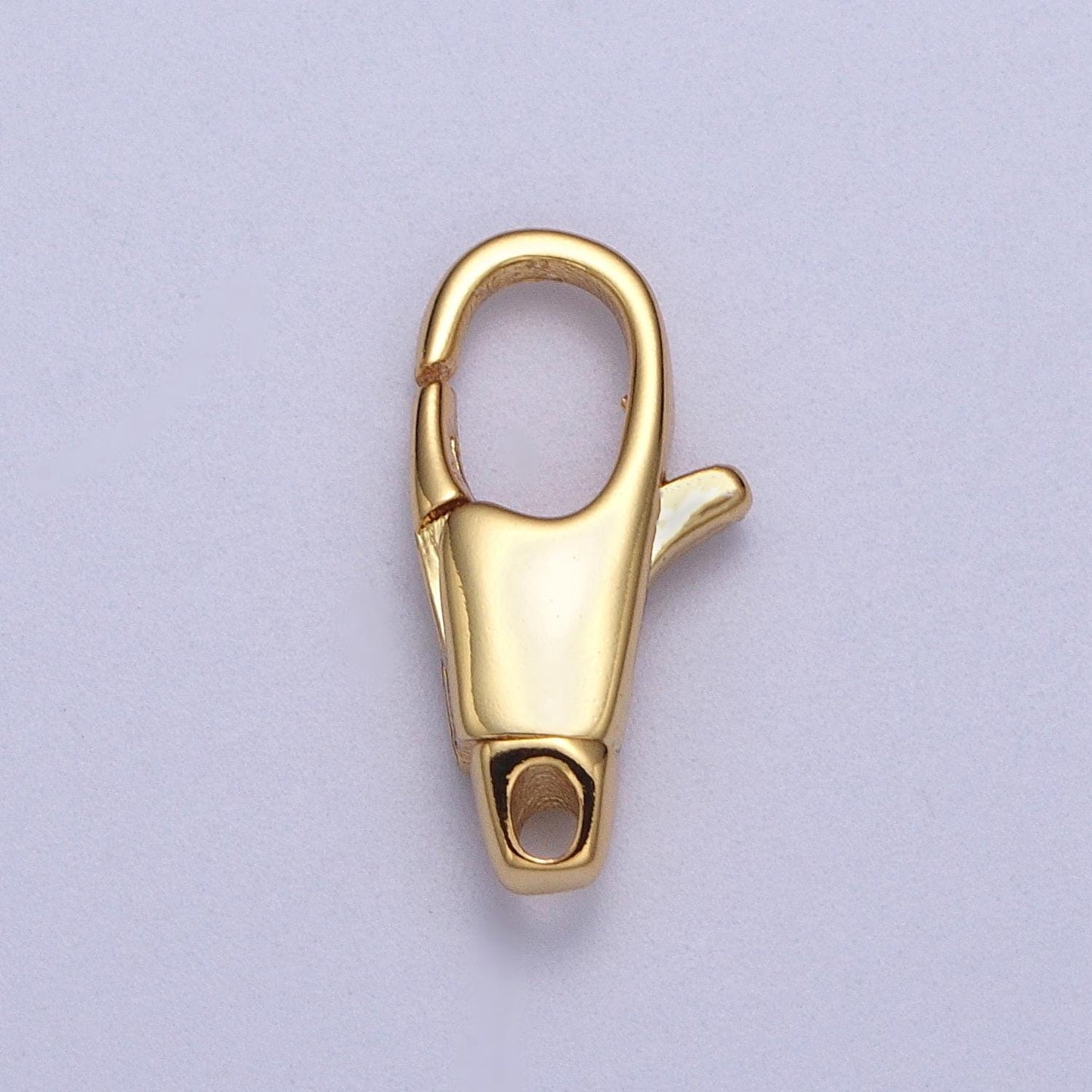 24K Gold Filled Oval Lobster Clasp Trigger Clasp – Lobster Claw for Jewelry Making Supplies | Z-192