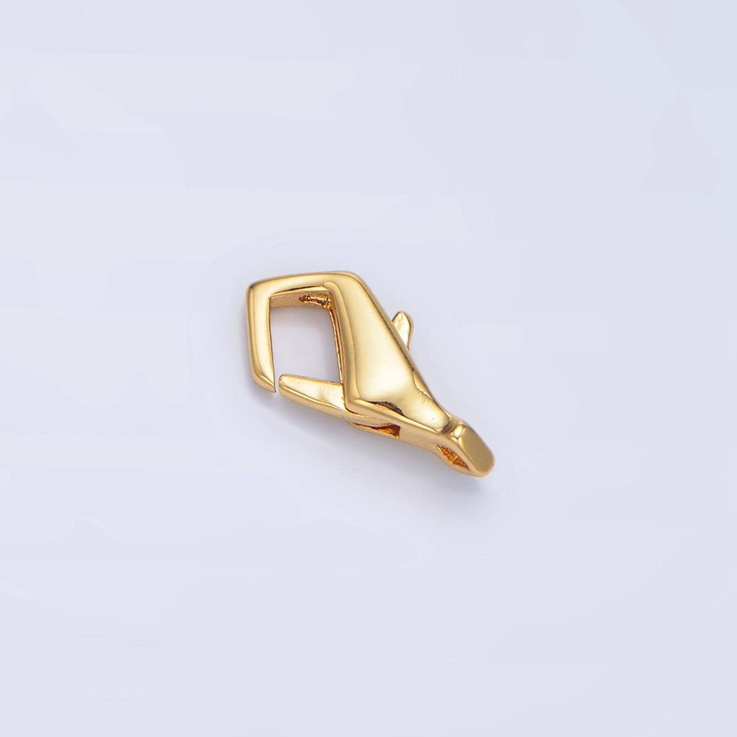 Mini 24K Gold Filled Modern Lobster Clasps For Bracelet Necklace Jewelry Supply in Gold Silver Z962