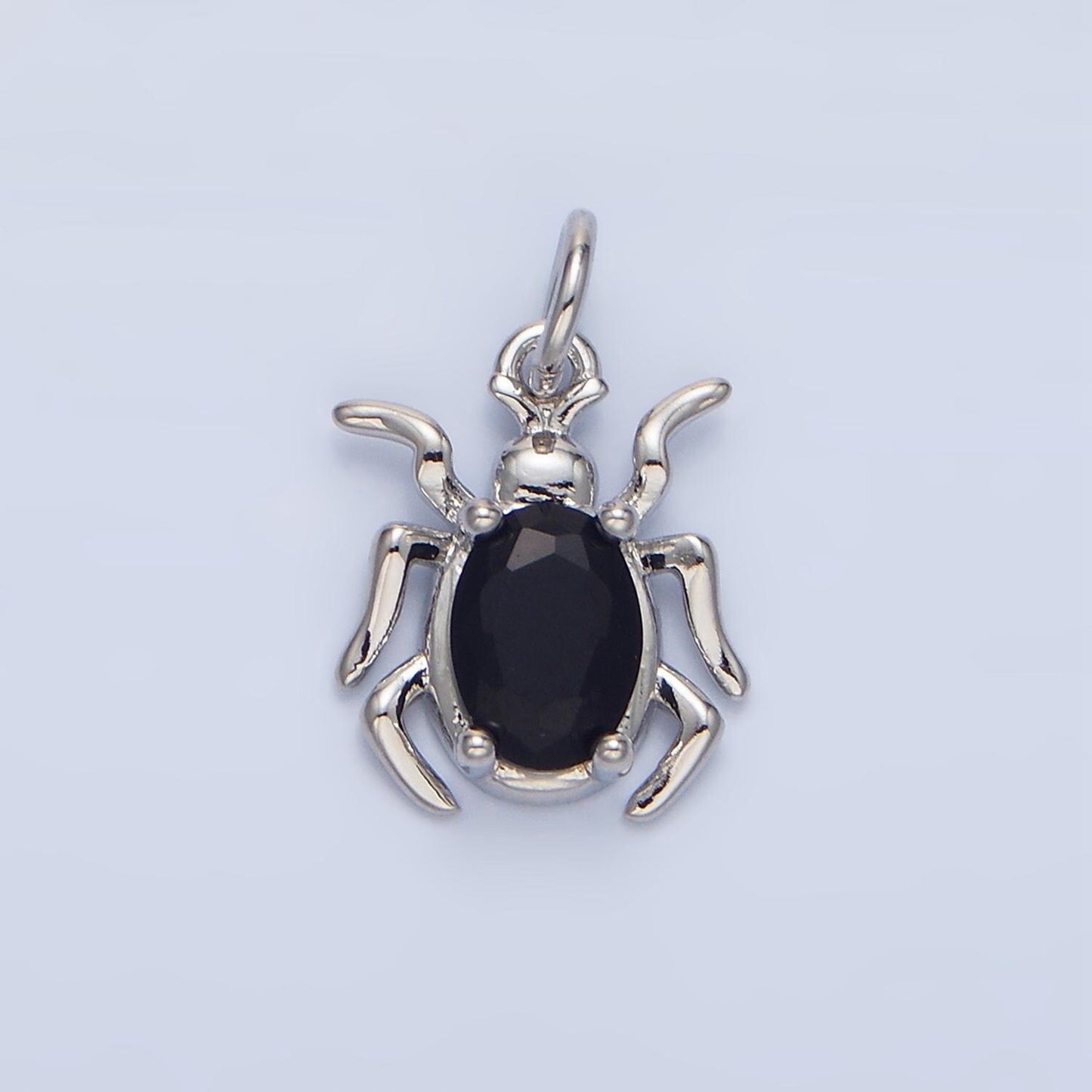 CZ Green, Black, Red 24k Gold Filled Spider Insect Animal Charm | X-902 - X-904