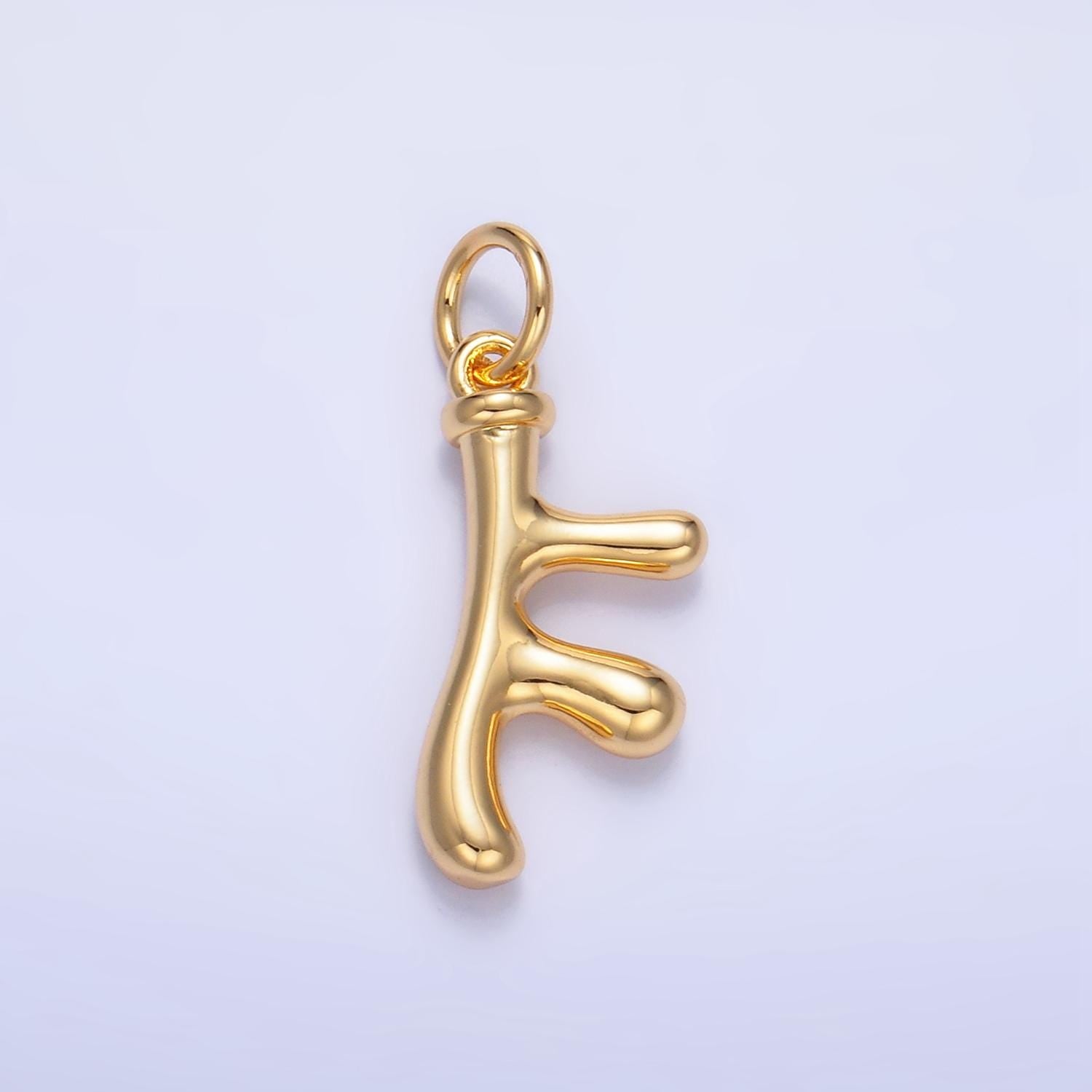 Minimalist 24K Gold Filled Coral Ocean Under the Sea Plant Charm | W-116