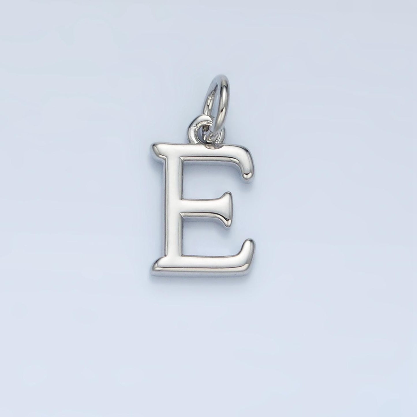 Dainty Silver Greek Alphabet Personalized Charm for sorority Club Bracelet Necklace Component | A1283