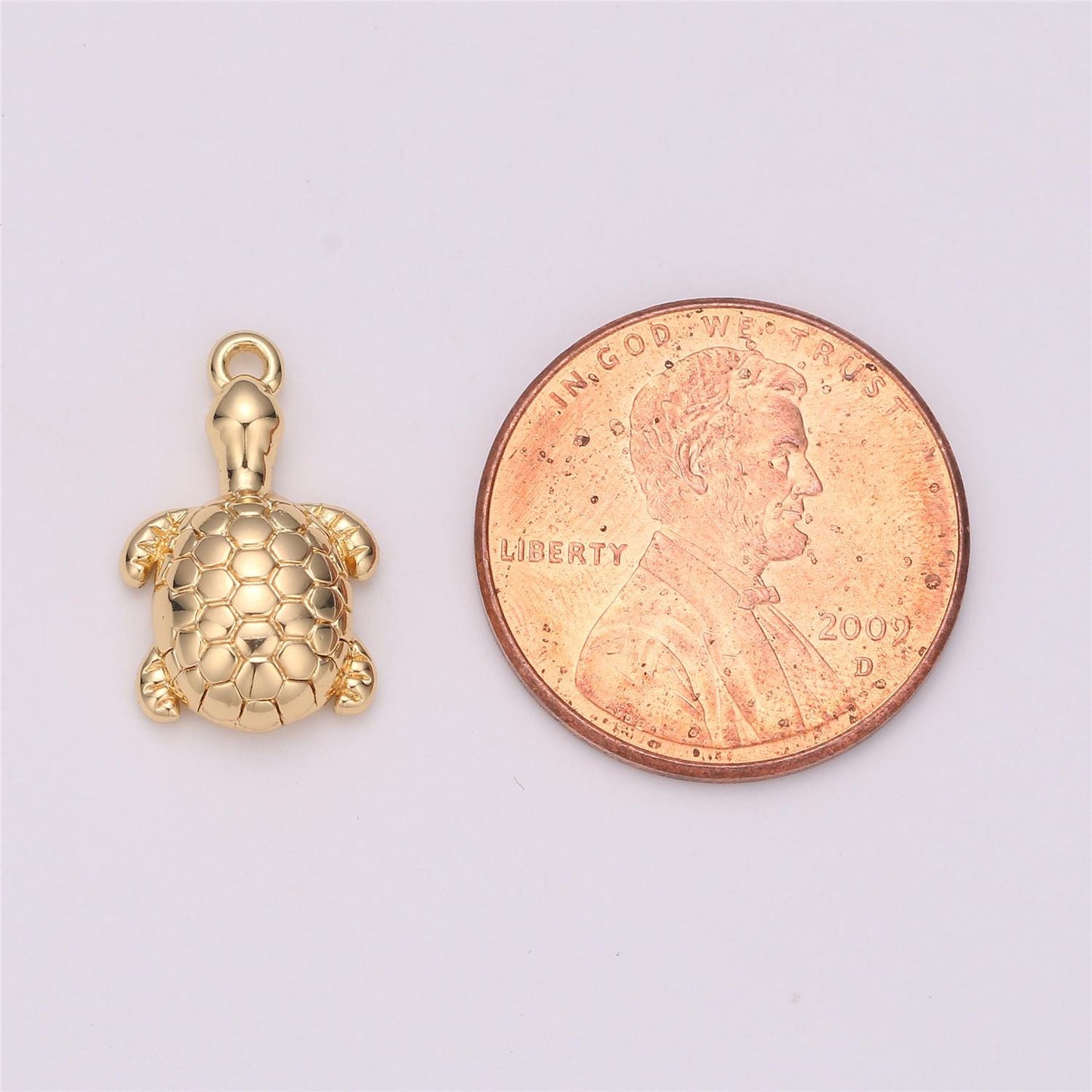 Tiny Little Gold Small Sea Turtle Charm Silver Mini Treasures Beach Cruise Mermaid Jewelry Supplies C531