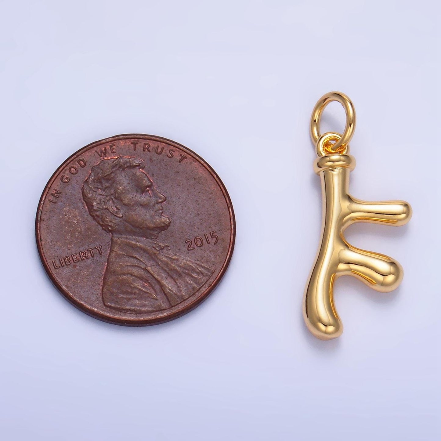 Minimalist 24K Gold Filled Coral Ocean Under the Sea Plant Charm | W-116