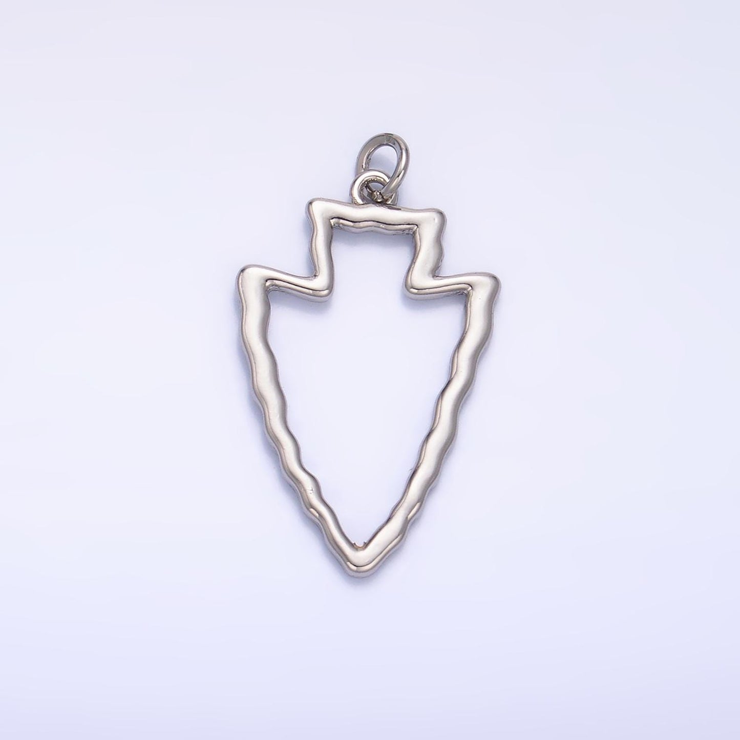 Dainty 14k Gold Filled Arrowhead Charm Open Arrow Head Pendant for Necklace Bracelet Earring Component W140
