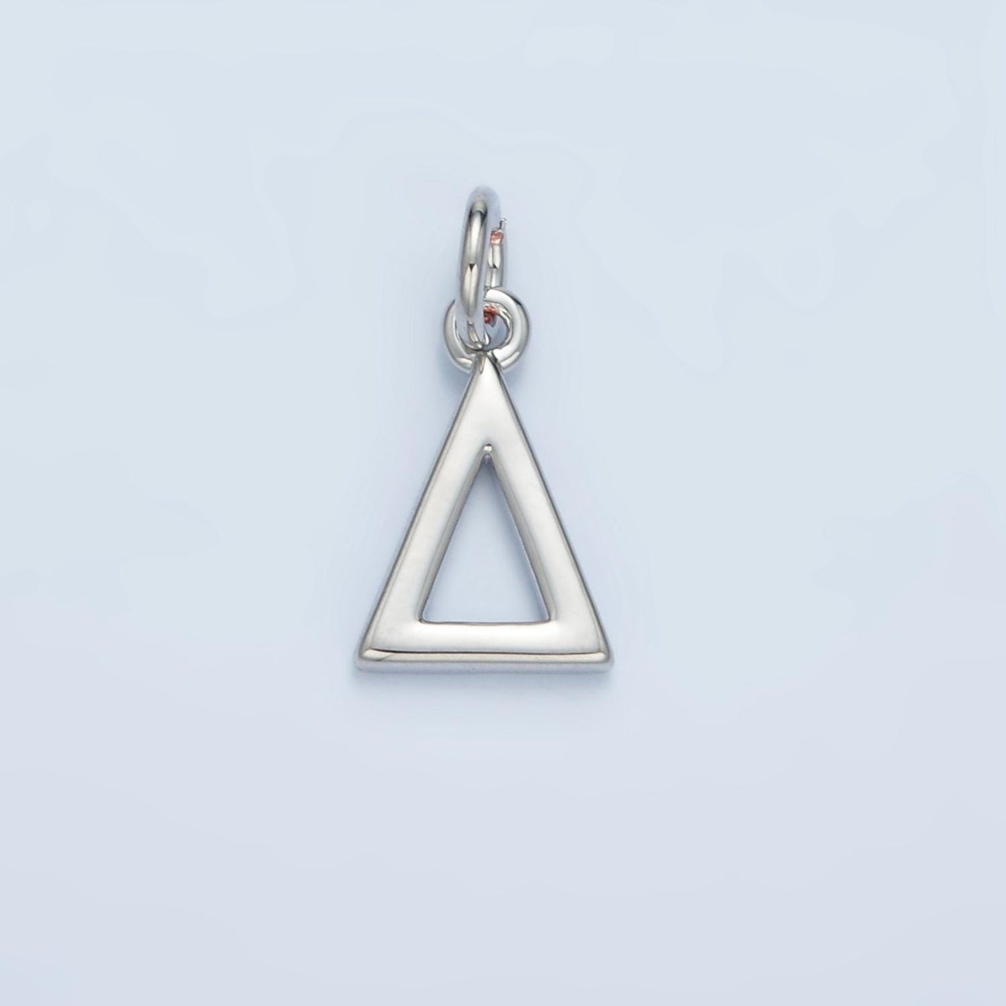 Dainty Silver Greek Alphabet Personalized Charm for sorority Club Bracelet Necklace Component | A1283