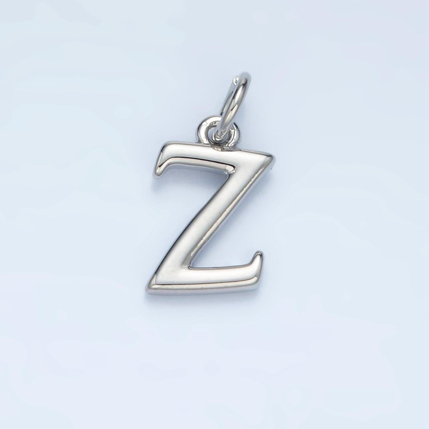Dainty Silver Greek Alphabet Personalized Charm for sorority Club Bracelet Necklace Component | A1283