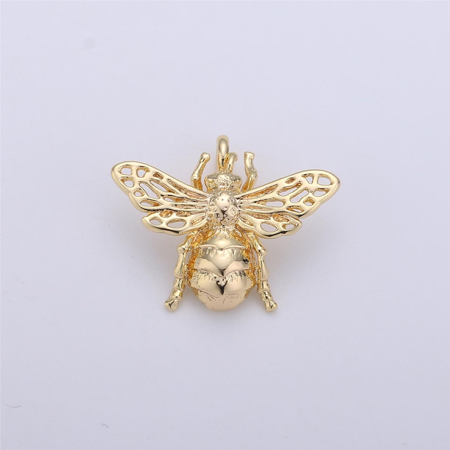 Dainty Bee Charms Gold Filled Insect Charm for Necklace Bracelet | C-654, D-168