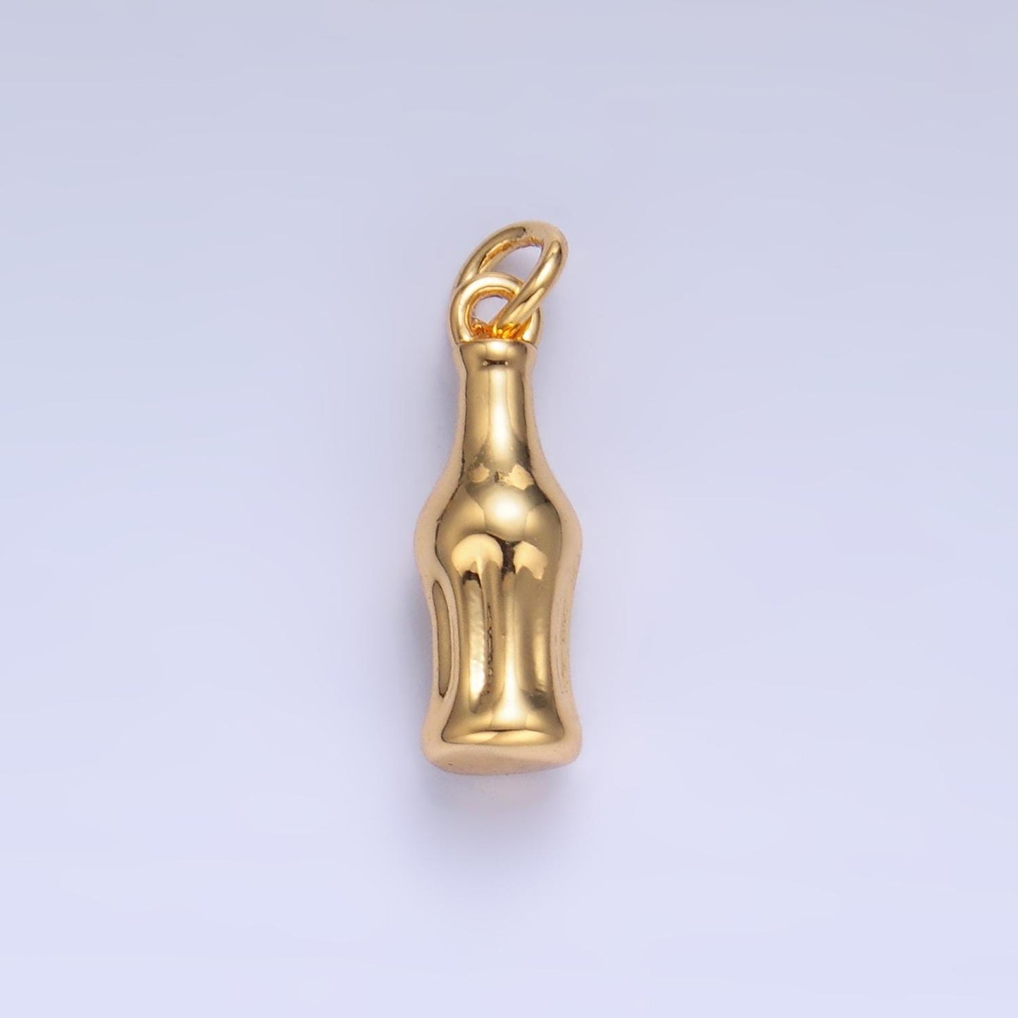 Soda Bottle Charms Silver / Gold Bottle Charms Vintage Bottle Drink Jewelry Supply Wholesale W222