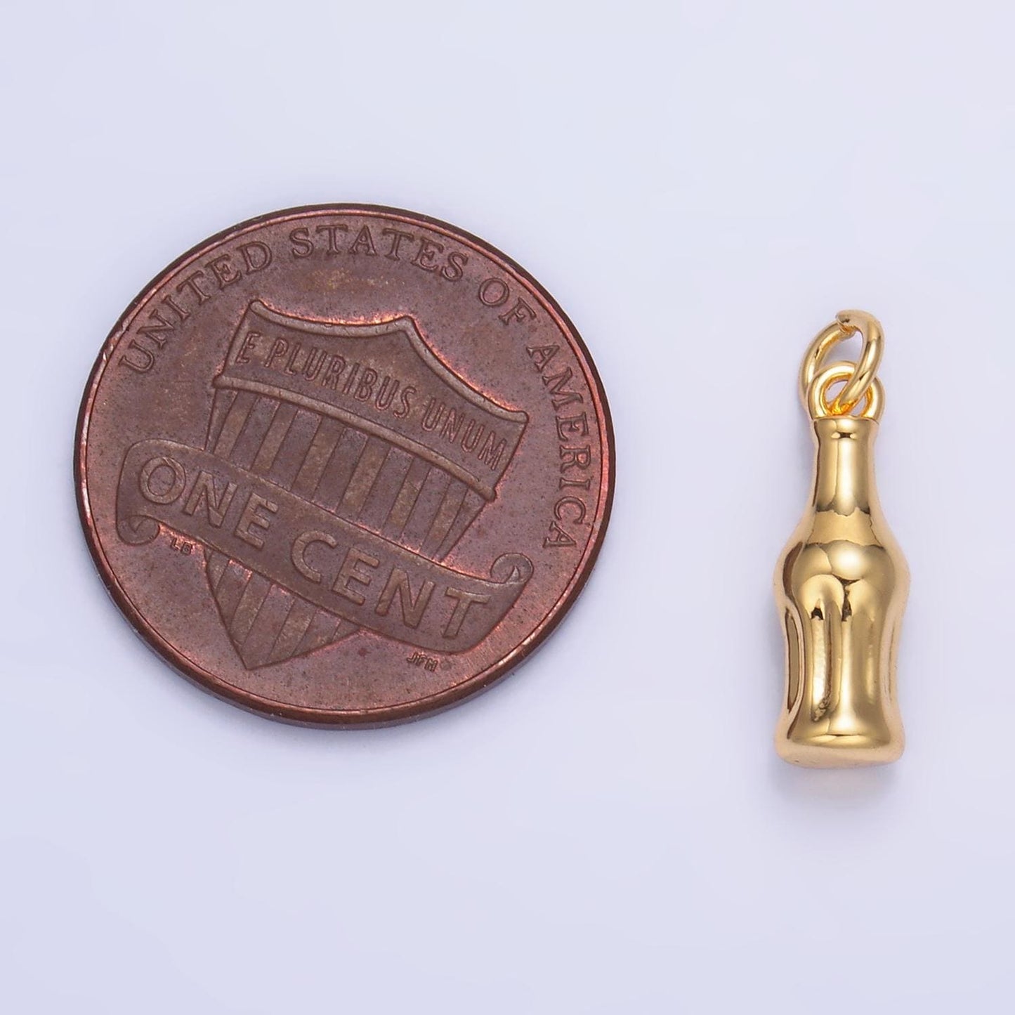 Soda Bottle Charms Silver / Gold Bottle Charms Vintage Bottle Drink Jewelry Supply Wholesale W222