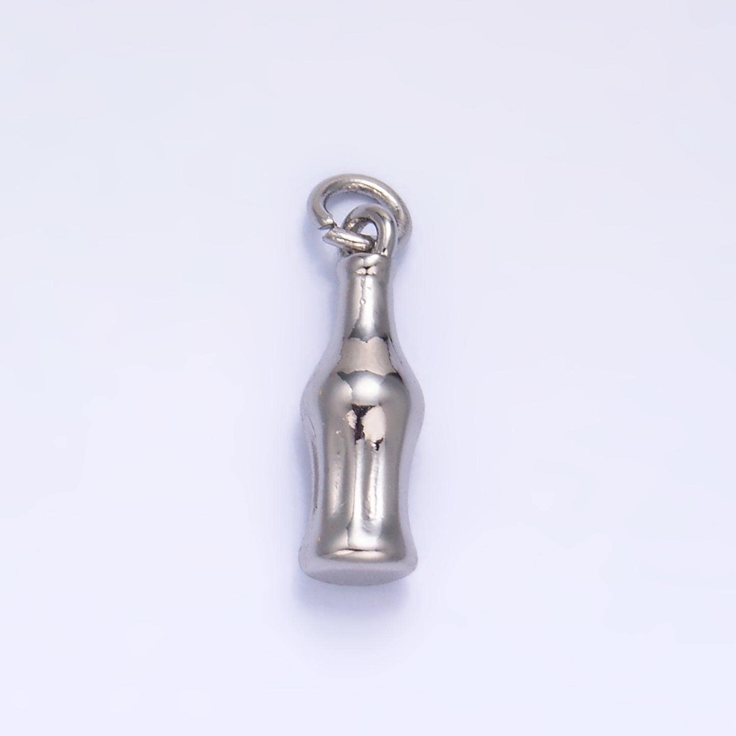 Soda Bottle Charms Silver / Gold Bottle Charms Vintage Bottle Drink Jewelry Supply Wholesale W222