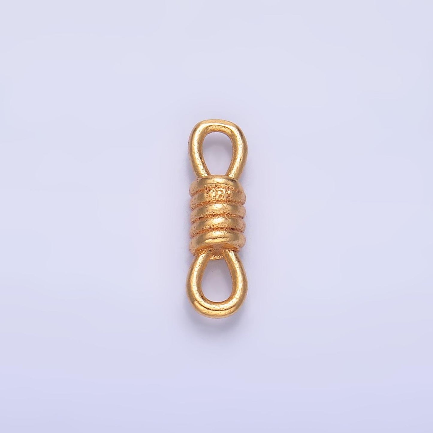 Tiny Dainty Knot Connector Charm Sterling Silver Gold Vermeil Charm Bracelet Necklace Connector Permanent Jewelry SL-563