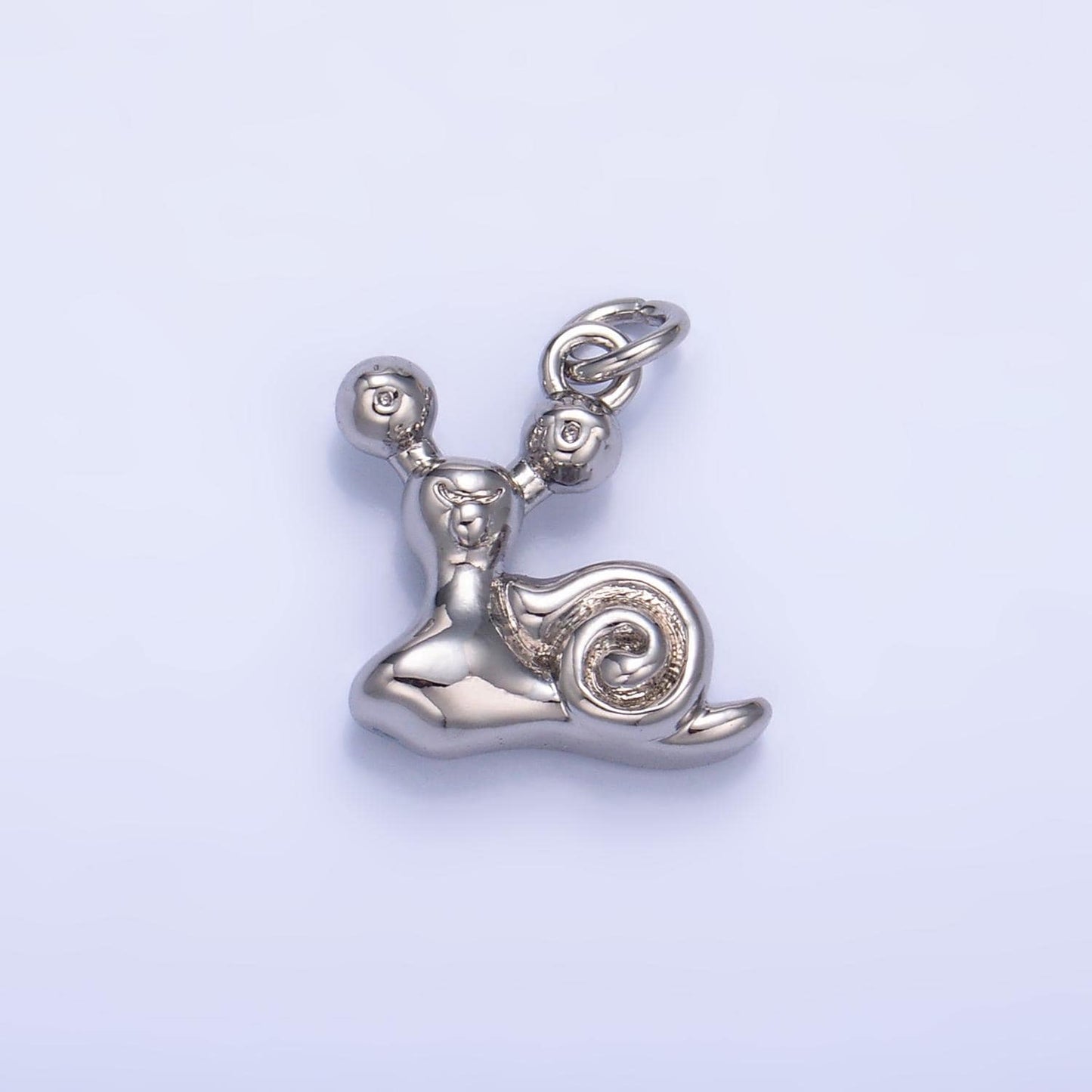 Mini 24K Gold Filled Snail Charm Garden Animal Charm for Bracelet Necklace Earring Component | W36