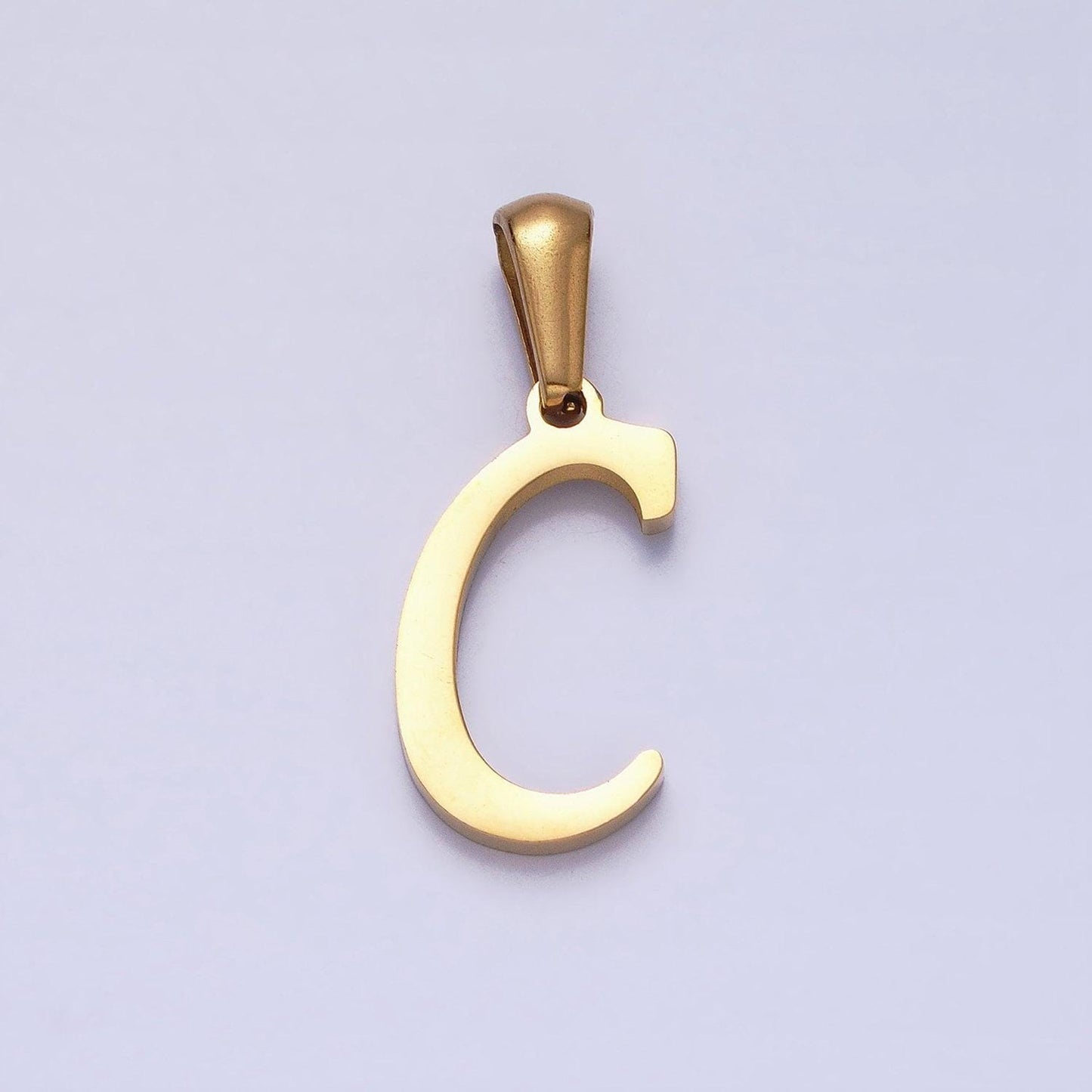 Stainless steel custom script letter charms, initial alphabet pendant diy personalized jewelry making supply a1900-a1912