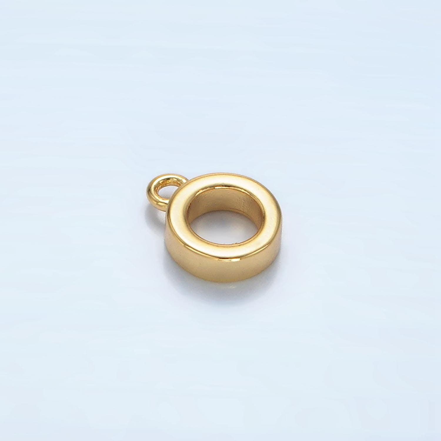 Mini gold bail beads bail charm holder spacer with loop tube bails cord bails slider bails spacer ring z970
