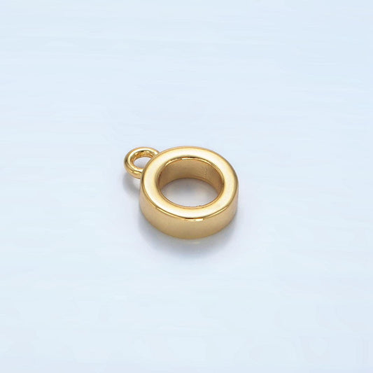 Mini gold bail beads bail charm holder spacer with loop tube bails cord bails slider bails spacer ring z970
