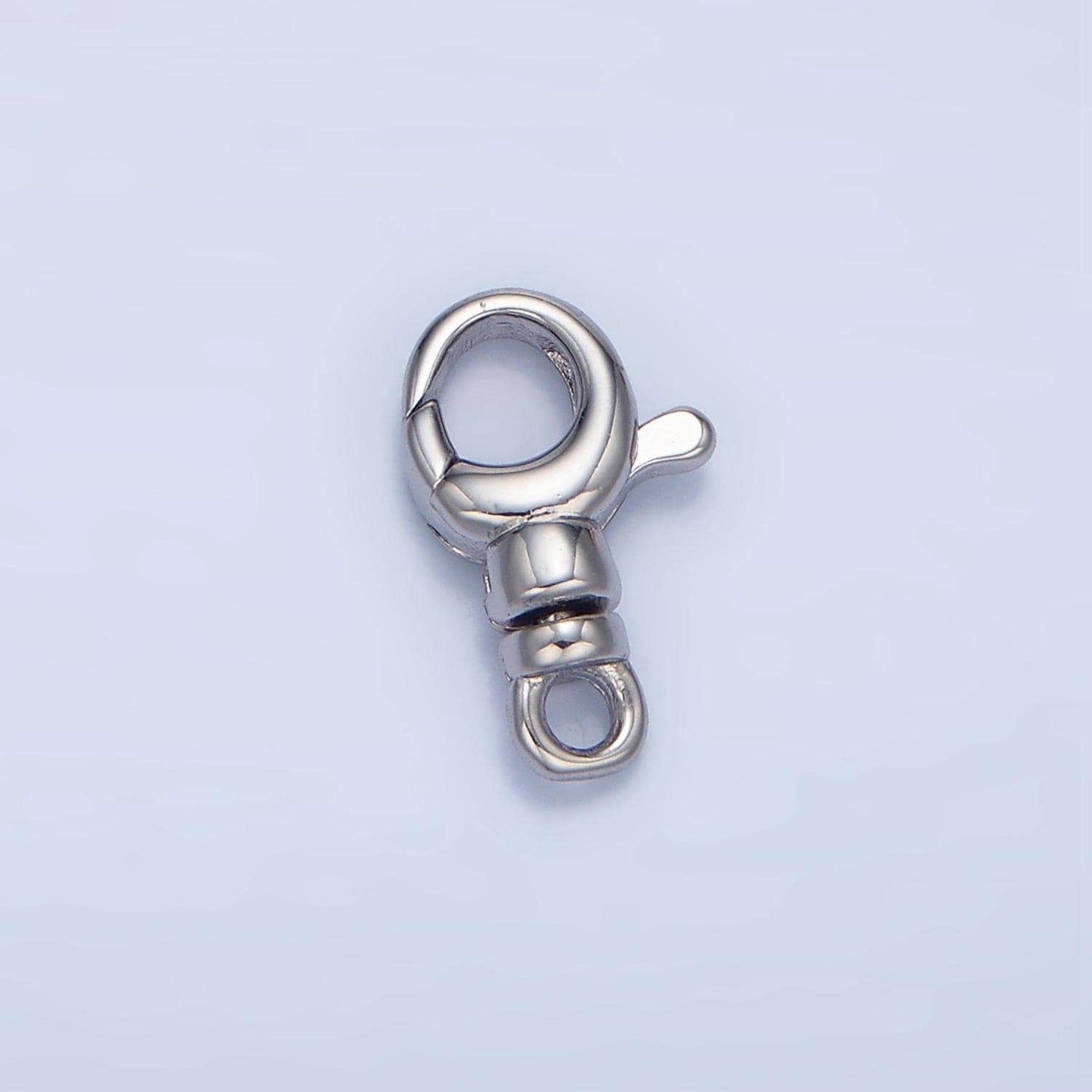 1pc wholesale lobster clasp 24k gold , bucket pail lobster claw for jewelry making size 8 x 12.8 mm | z964