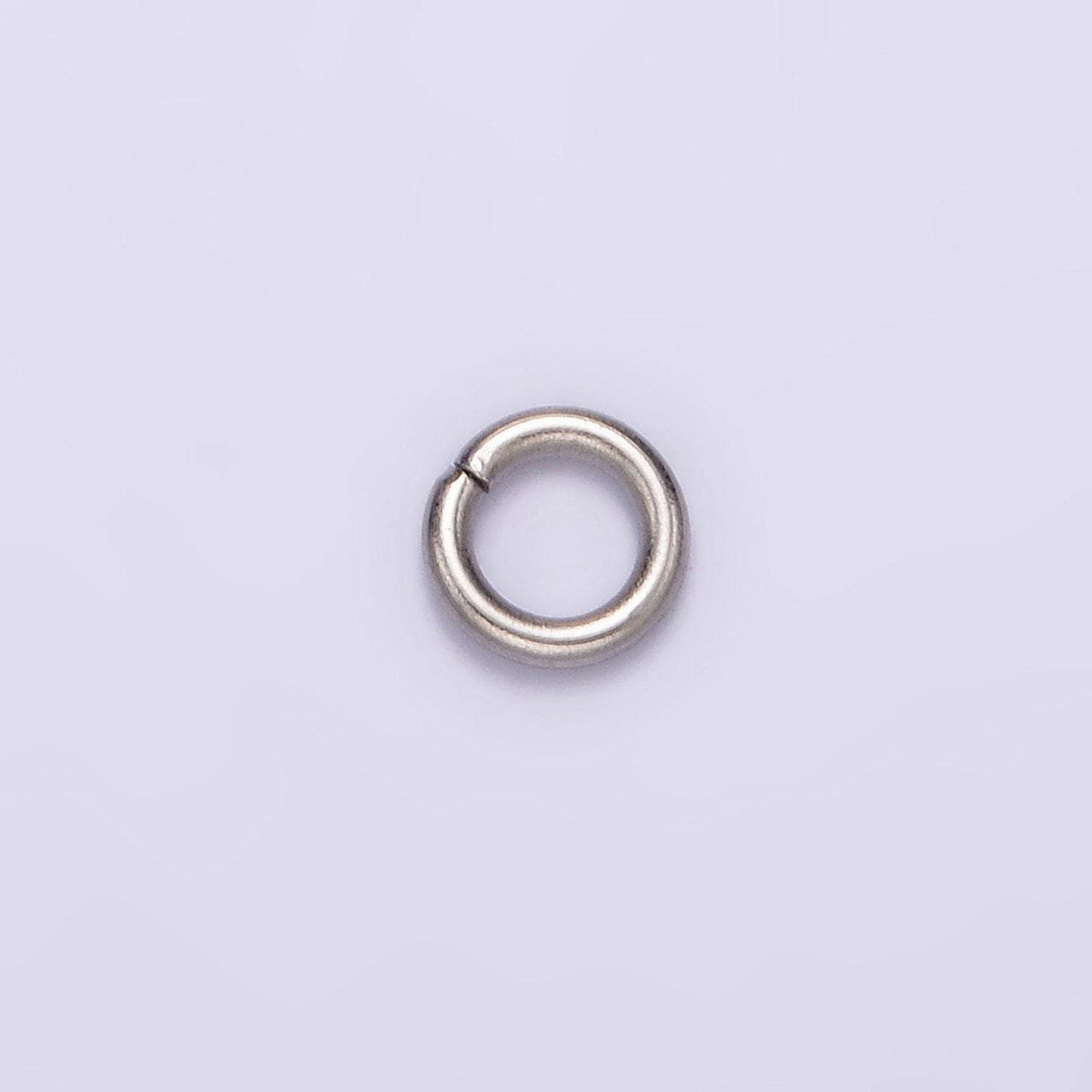 Stainless steel 5mm x 1mm jump ring pack jewelry making findings supply in gold & silver | z587 z588