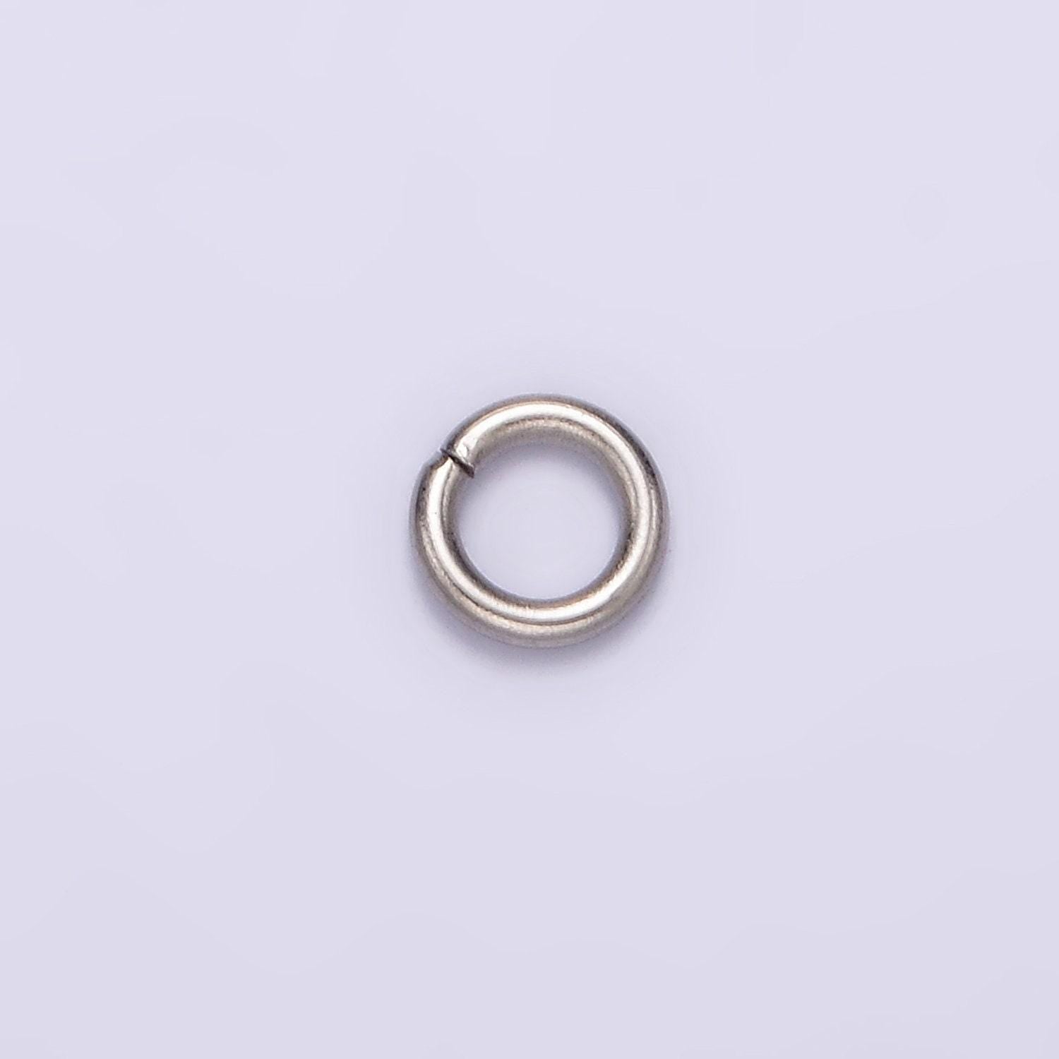 Stainless steel 5mm x 1mm jump ring pack jewelry making findings supply in gold & silver | z587 z588