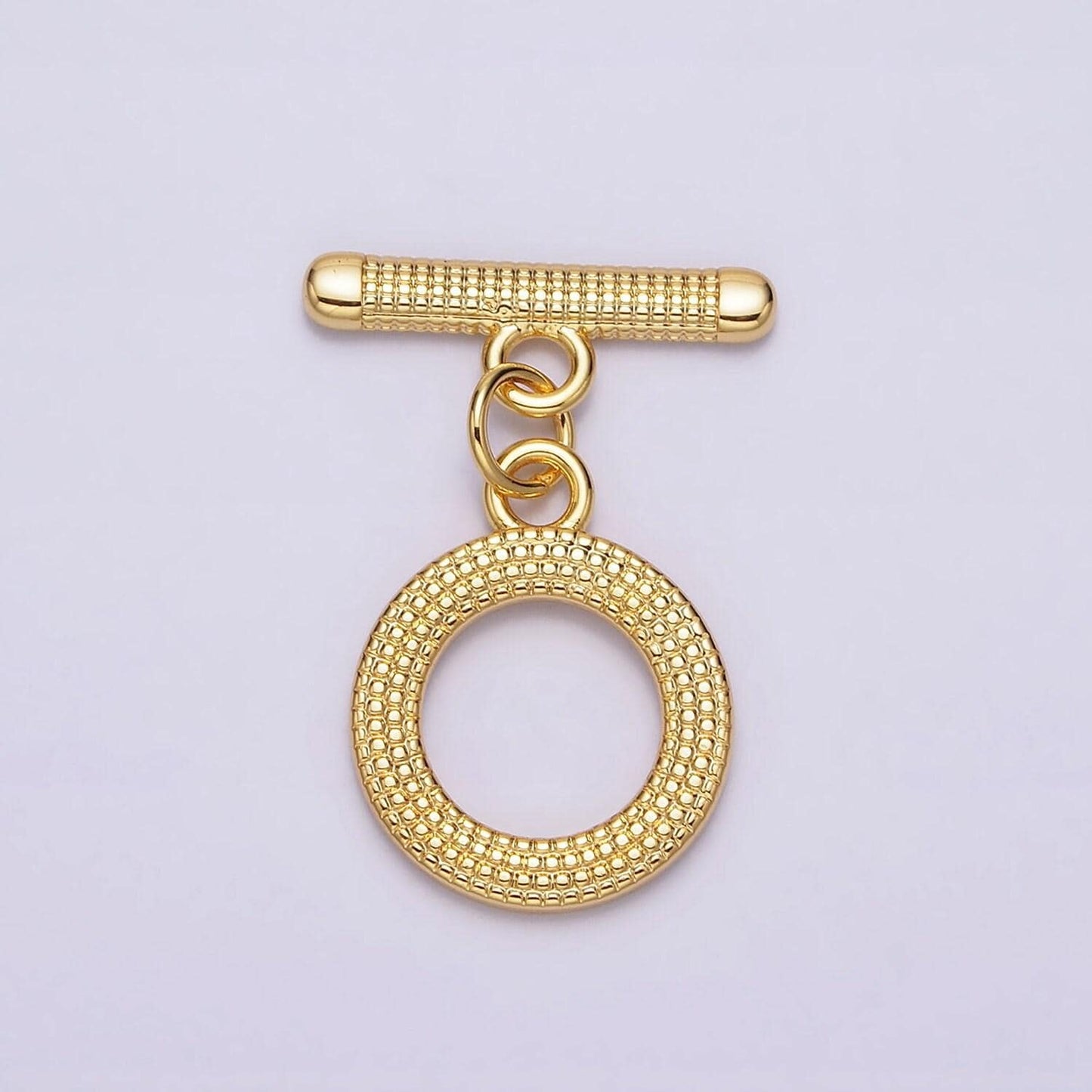 Dainty textured classic gold toggle clasps gold filled ot clasp wholesale findings silver end clasp beaded fancy clasp z437