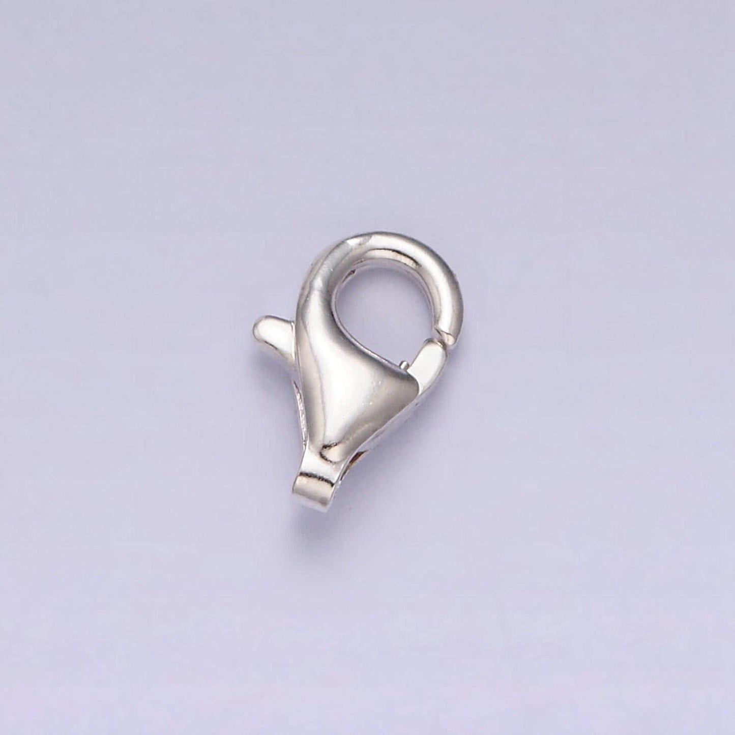 1 pc 925 sterling silver lobster clasp, lobster claw for jewelry making multiple size 11mm / 9mm end clasp for necklace bracelet z430 z431