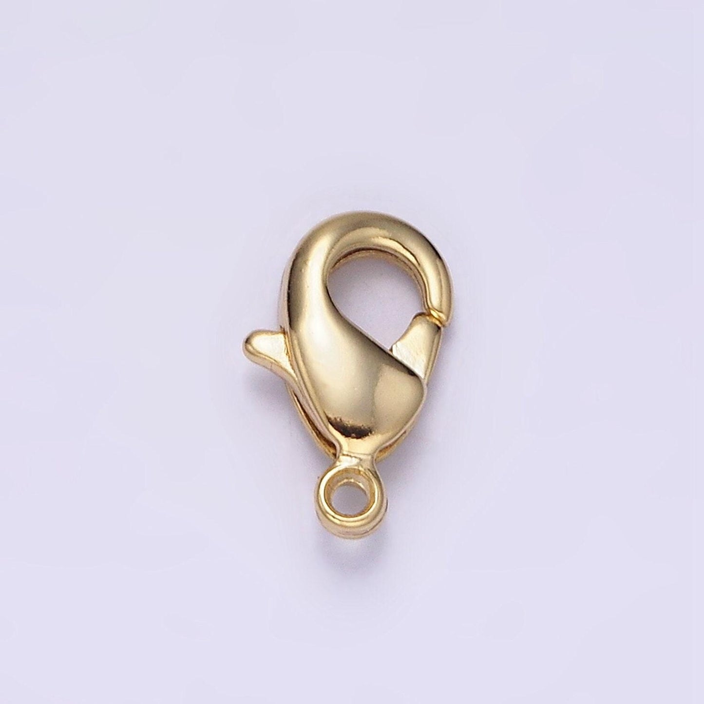 1 piece lobster clasp gold filled 8mm, 9.5mm lobster claw clasps closure jewelry making supply in gold & silver | z413, z416