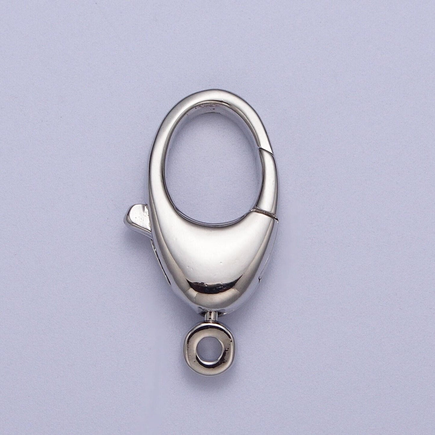1pc wholesale lobster clasp 24k gold filled oval lobster claw for jewelry making, size option 18 x 10.5 mm z196