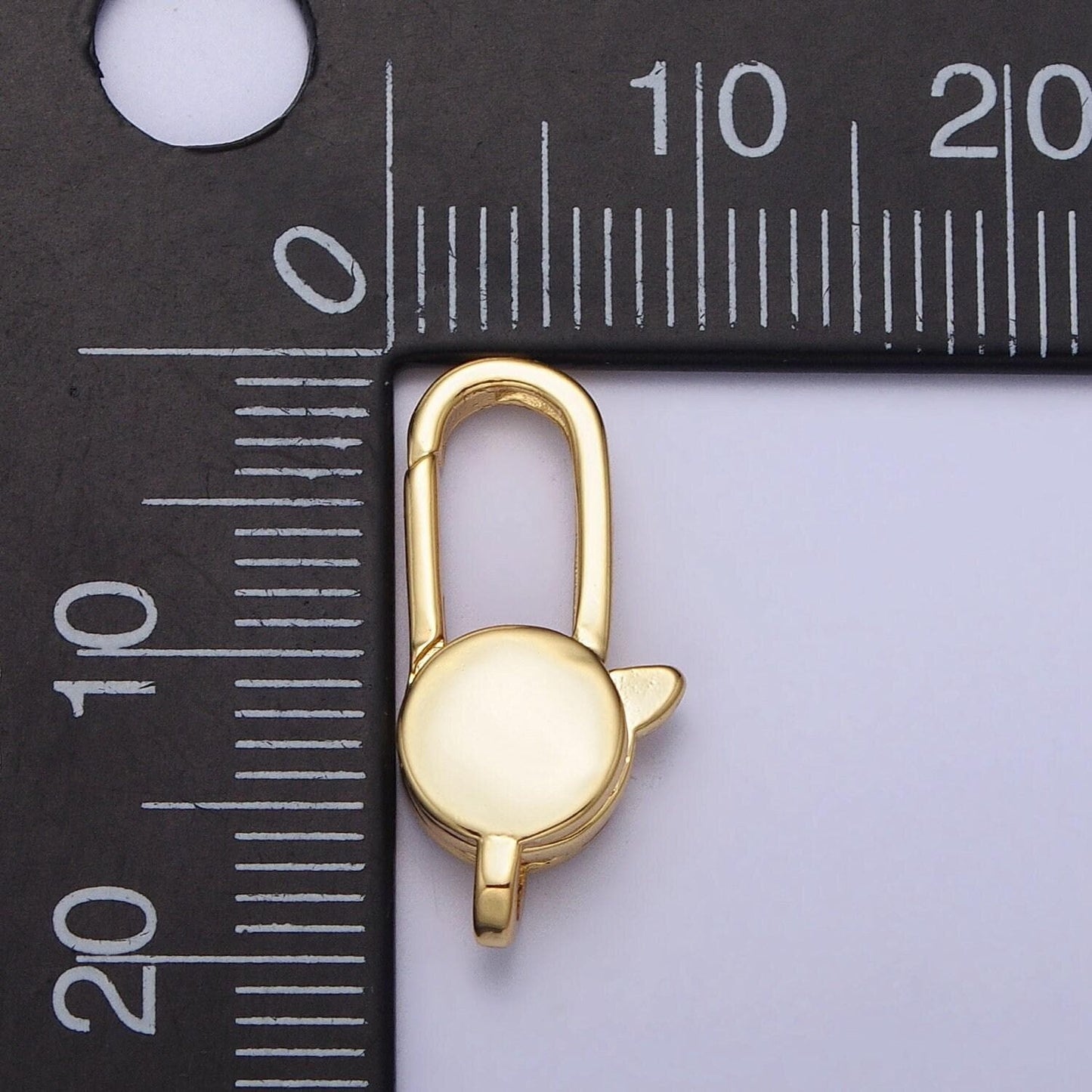 1pc wholesale lobster clasp 24k gold , oval lobster claw for jewelry making, size 19.3x8.9 mm z147 z148