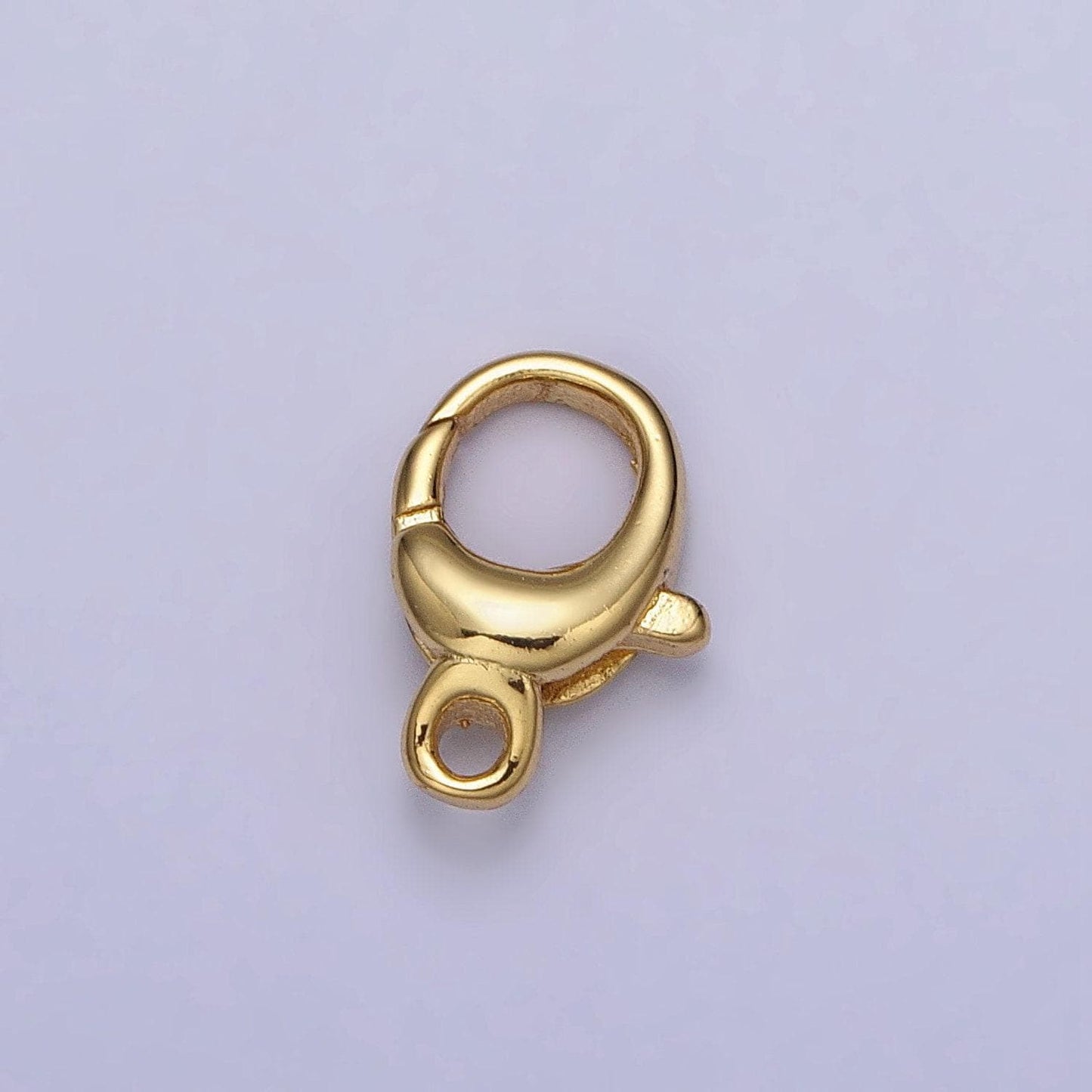 Mini 14k gold filled oval lobster clasp small fancy end clasp for diy jewelry making supply bracelet necklace component z-145