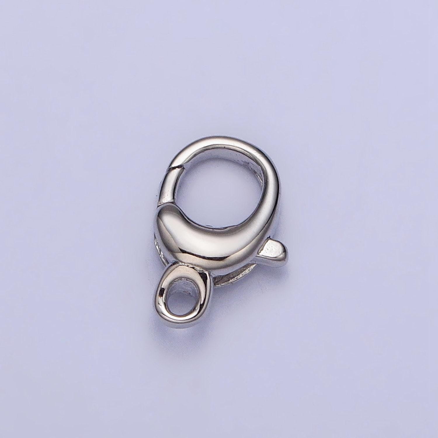 Mini 14k gold filled oval lobster clasp small fancy end clasp for diy jewelry making supply bracelet necklace component z-145