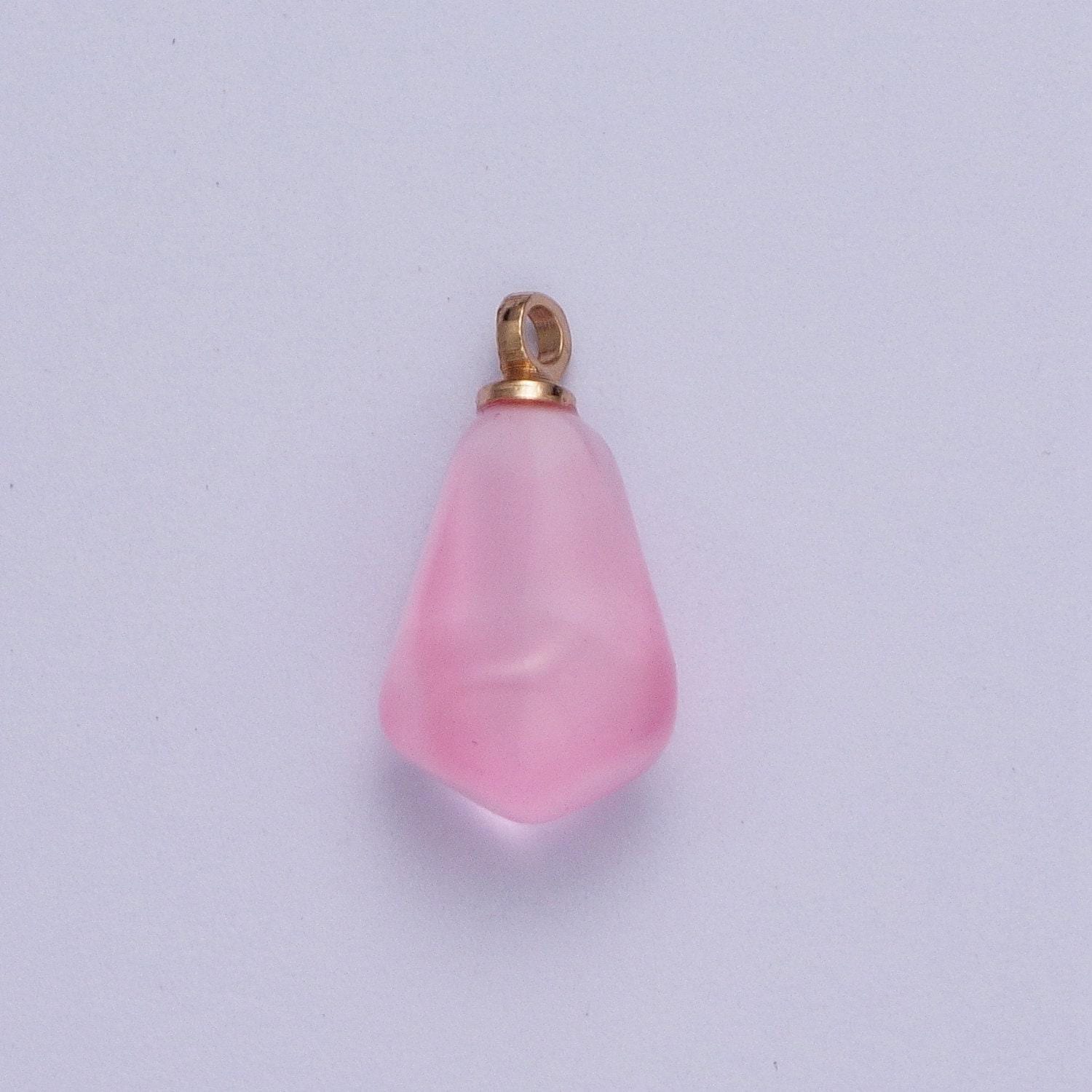 Pomegranate seed pendants, gold plated resin individual pink, red, blood red pomegranate fruit seeds charm | x-734, x-753, x-754
