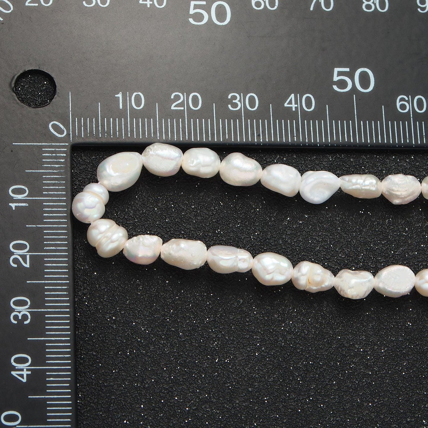 16 inch white pearl 16k gold filled necklace | wa-2657