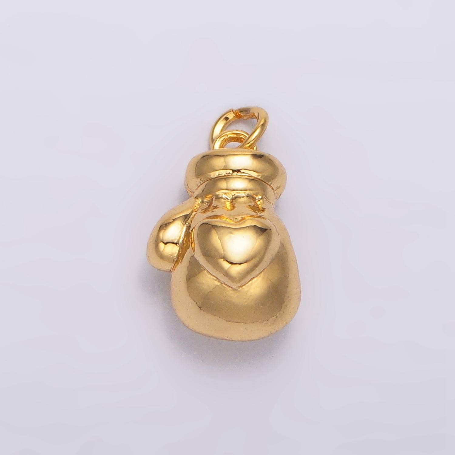 Dainty gold filled mittens charm winter cold gloves pendant jewelry inspired for bracelet necklace component w099