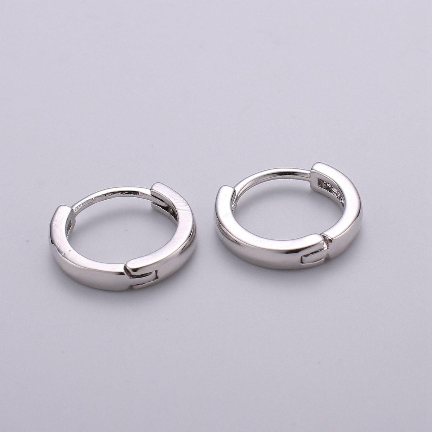 Minimalist huggie hoop earring, tiny round hoop earring minimalist cartilage huggee hoop earring 14k gold earring