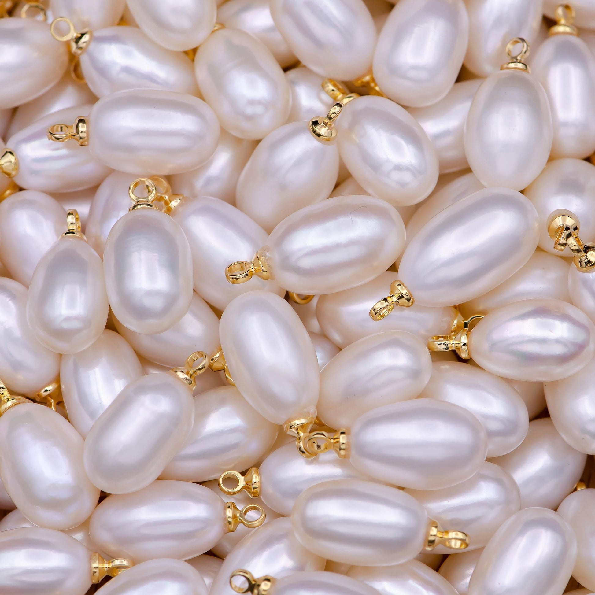 Mauve white teardrop pearl charm natural freshwater pearl necklace, mauve champagne single keshi pendant, bridesmaid jewelry gift p1763