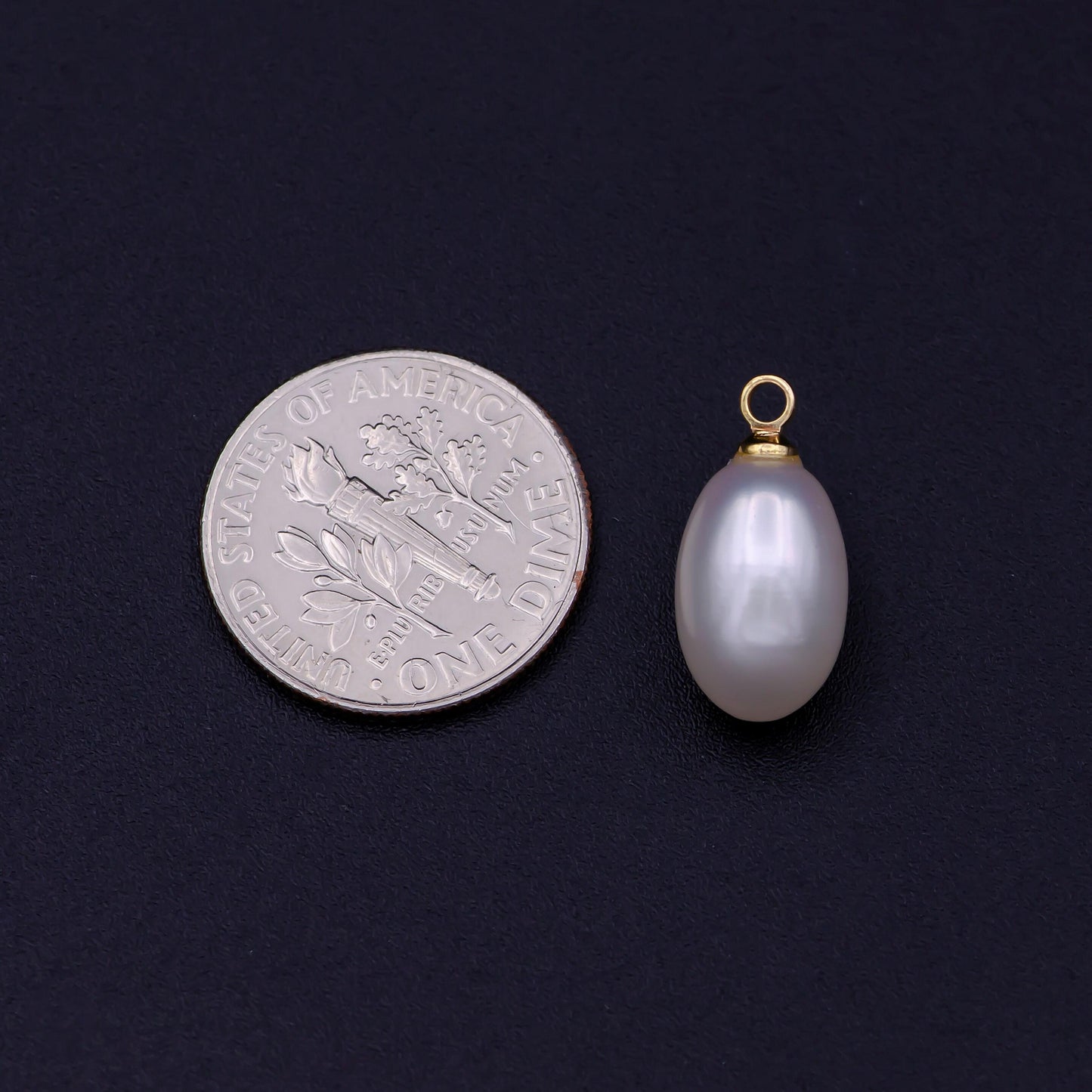 Mauve white teardrop pearl charm natural freshwater pearl necklace, mauve champagne single keshi pendant, bridesmaid jewelry gift p1763