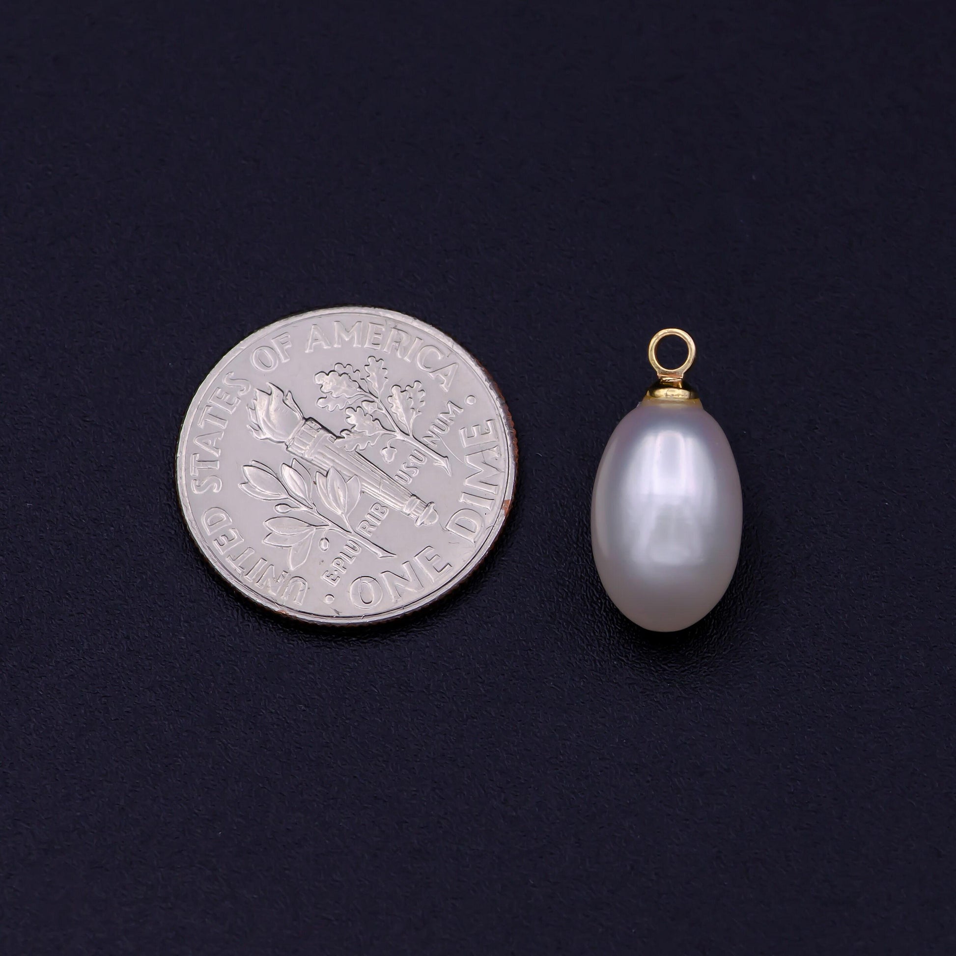 Mauve white teardrop pearl charm natural freshwater pearl necklace, mauve champagne single keshi pendant, bridesmaid jewelry gift p1763