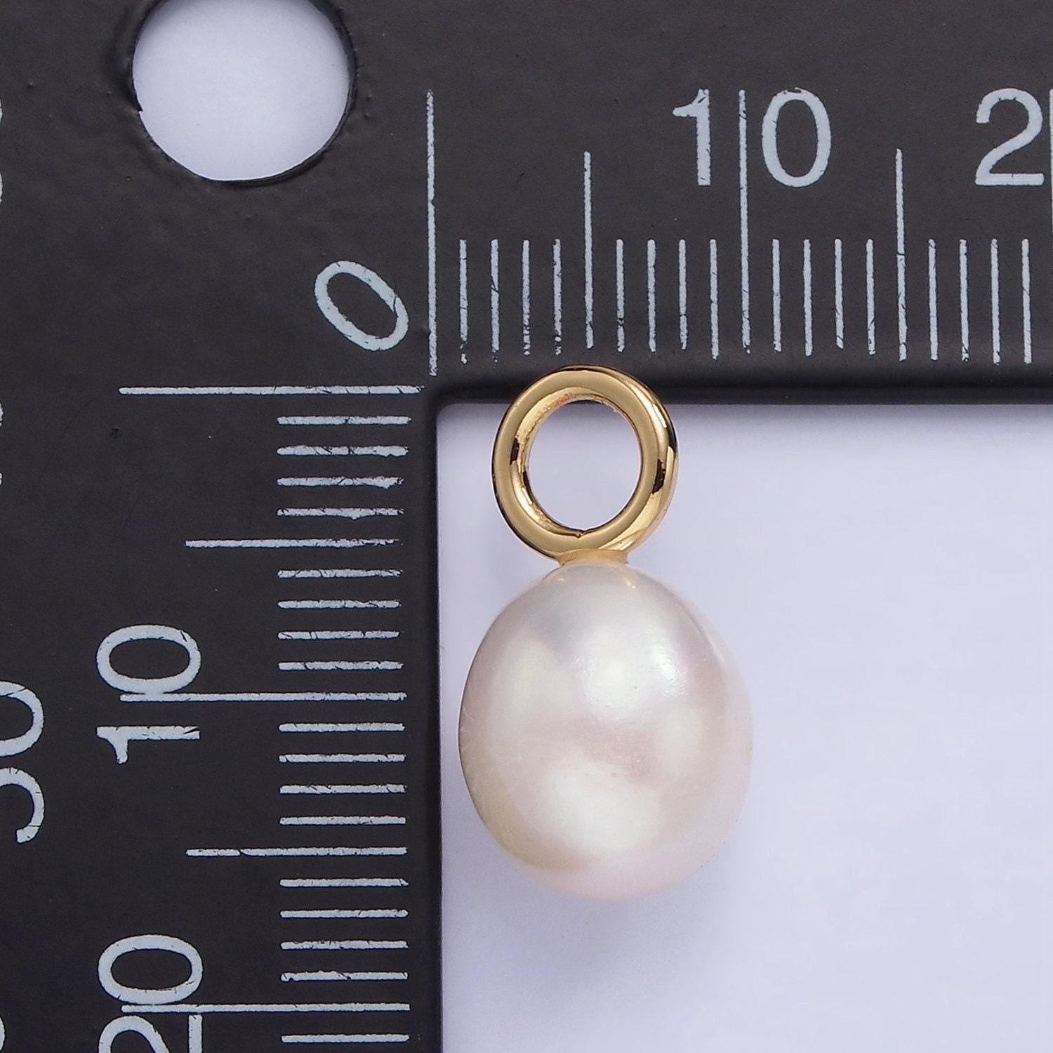 14k gold filled fresh water pearl 17mm | p-1689