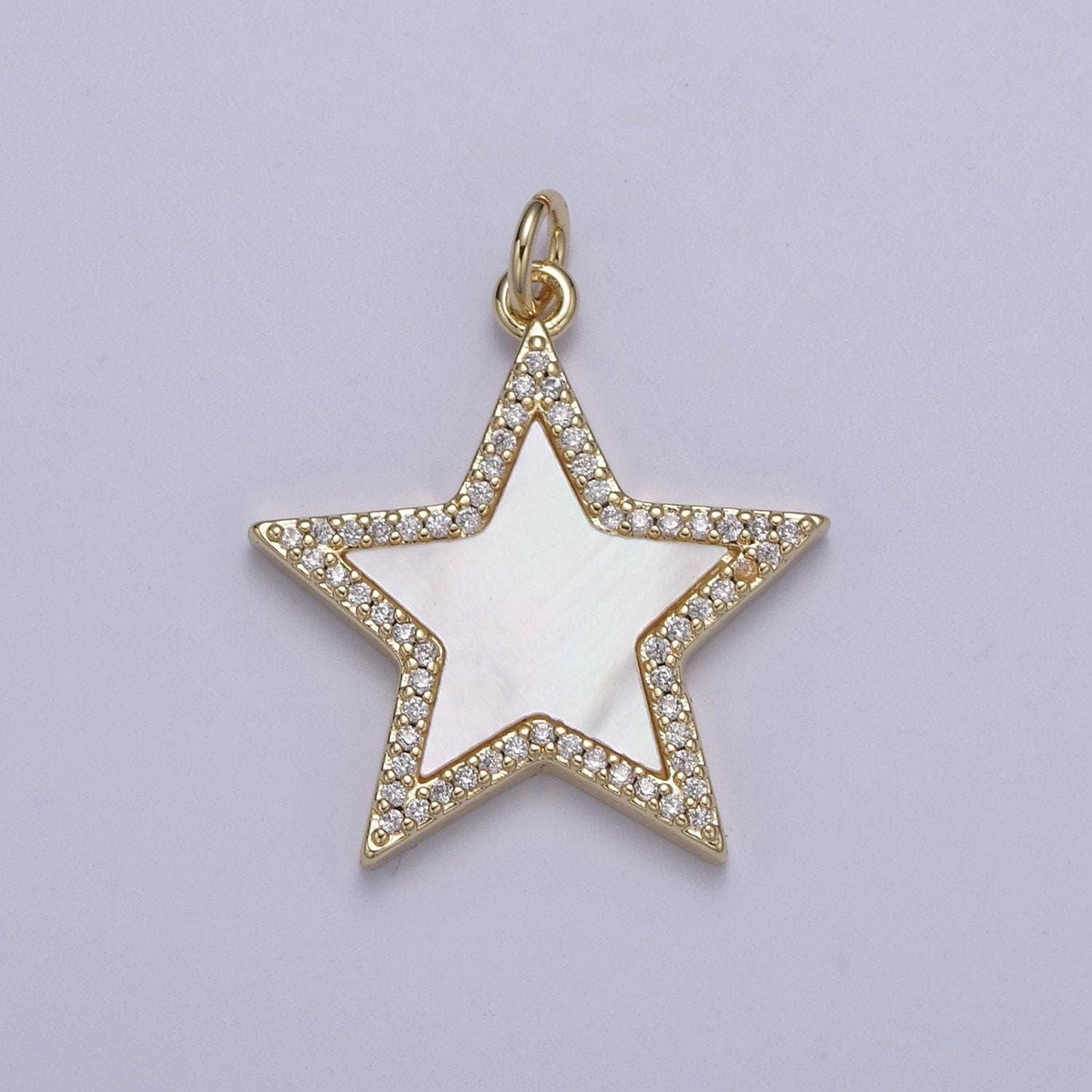 14k gold filled pearl, tiger eye, turquoise abalone shell charm pendant star charm for celestial necklace bracelet jewelry making n-657