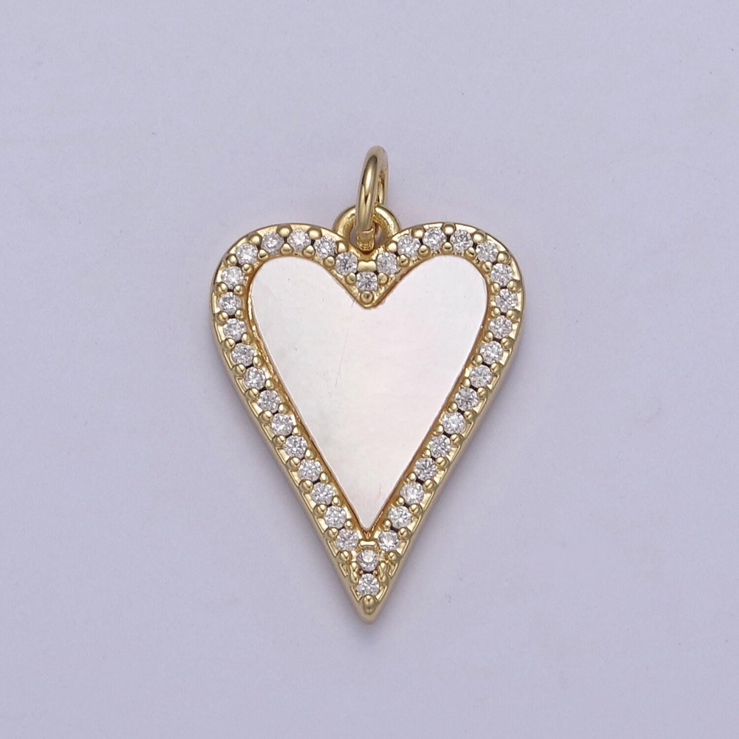 14k gold filled pearl, tiger eye, turquoise abalone shell charm pendant, heart love charm for necklace bracelet jewelry making n-640