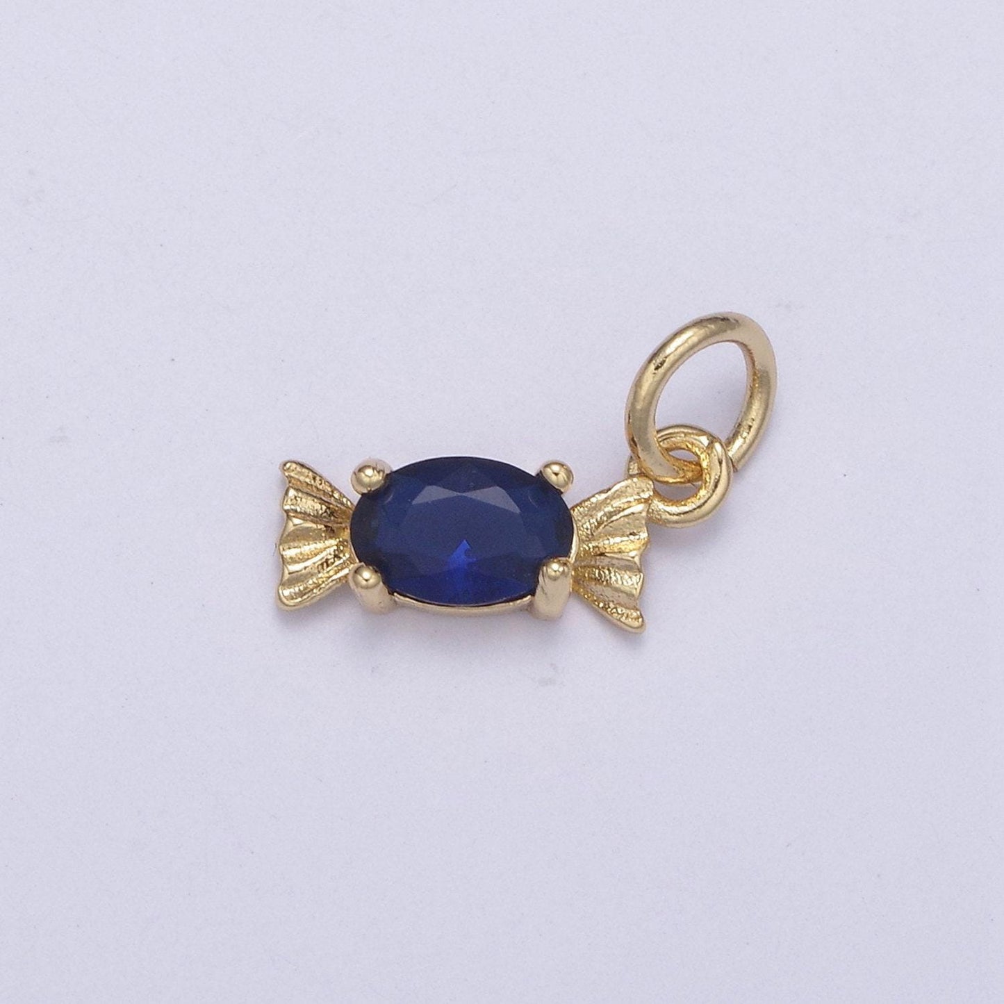 Cubic candy charm,14k gold filled candy pendant add on foodie jewelry making supplies n-378 / n-379