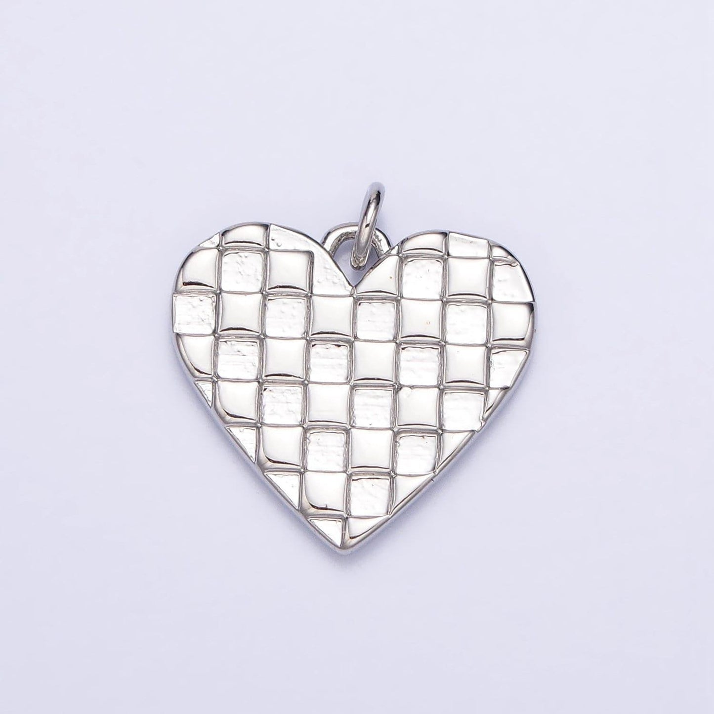 Mini gold filled heart pendant, heart charm love pendant n-296