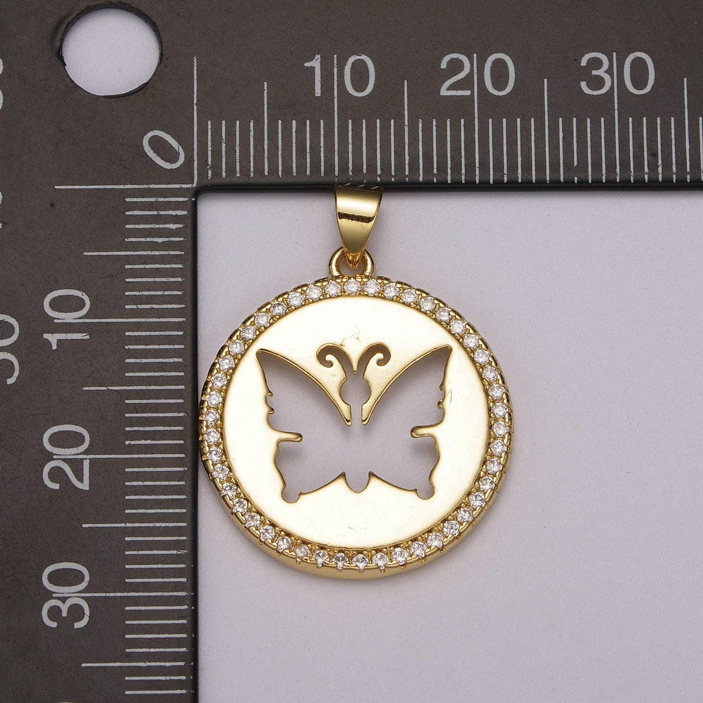 Cut out monarch necklace pendant gold butterfly charm micro pave zircon pendant mariposa animal inspired for statement jewelry,n-1402