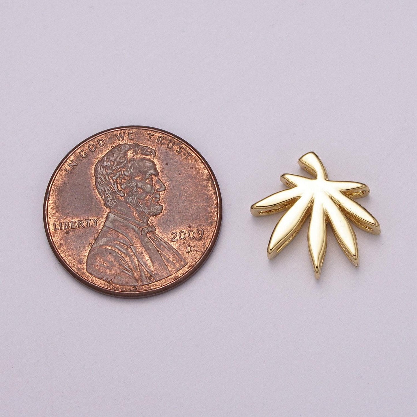 Small cannabis leaf charm, small pot leaf bead spacer small marijuana leaf charm pendant, weed leaf necklace bracelet pendant